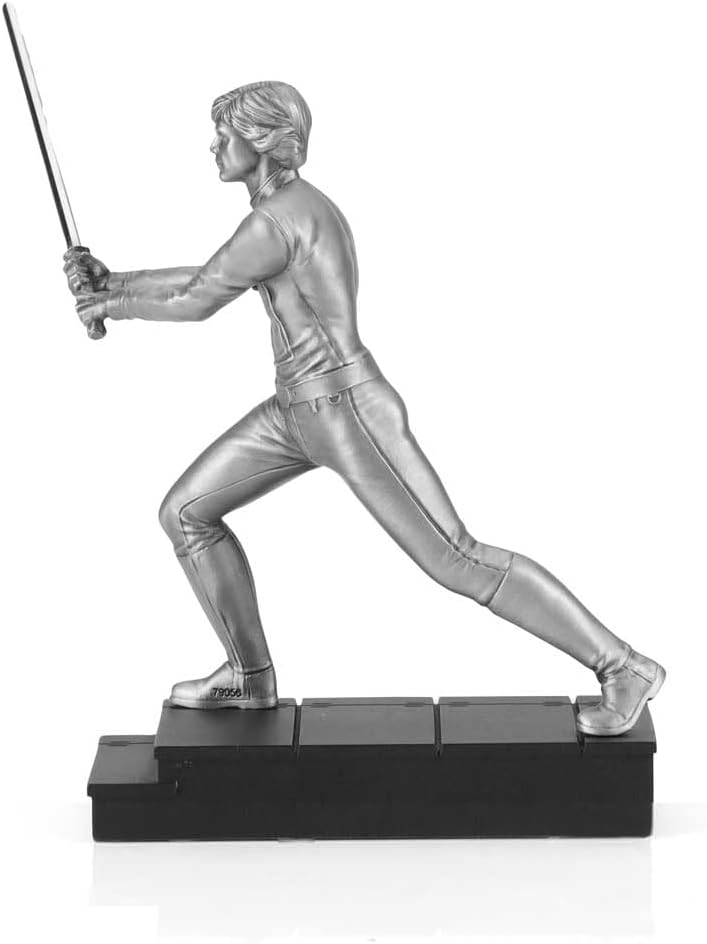 Royal Selangor Luke Skywalker Lightsaber Duel Star Wars Collection Figurine Statue