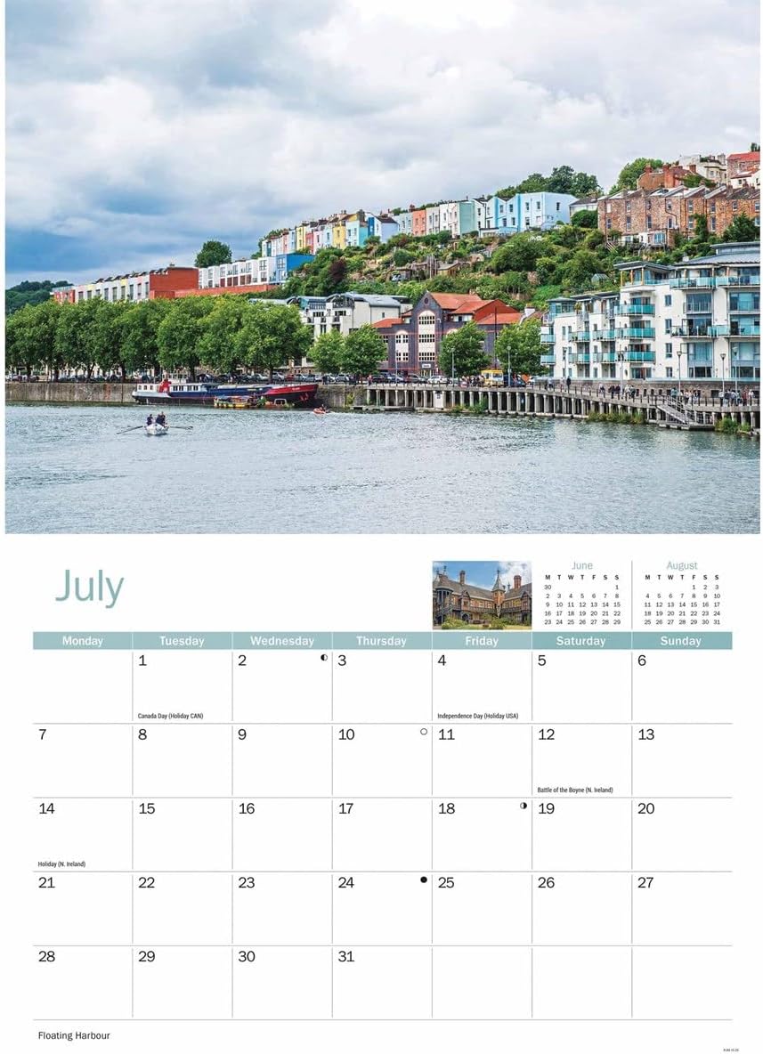 Bristol A4 Calendar 2025 (PFP)