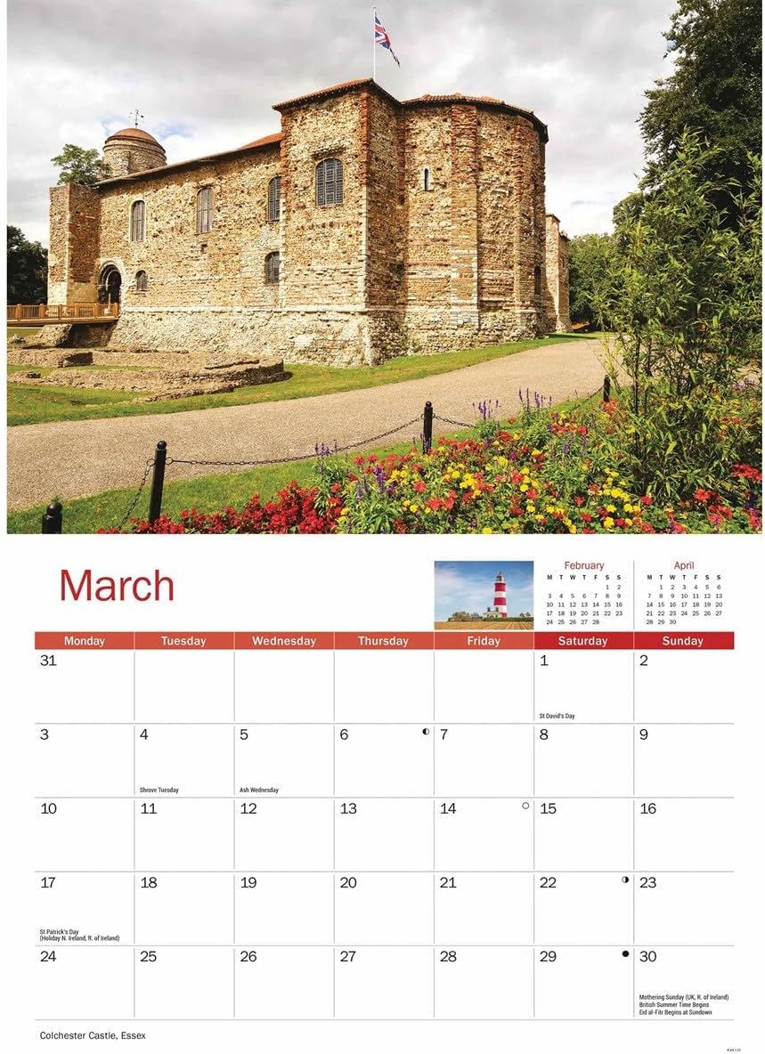 East Anglia A4 Calendar 2025 (PFP)