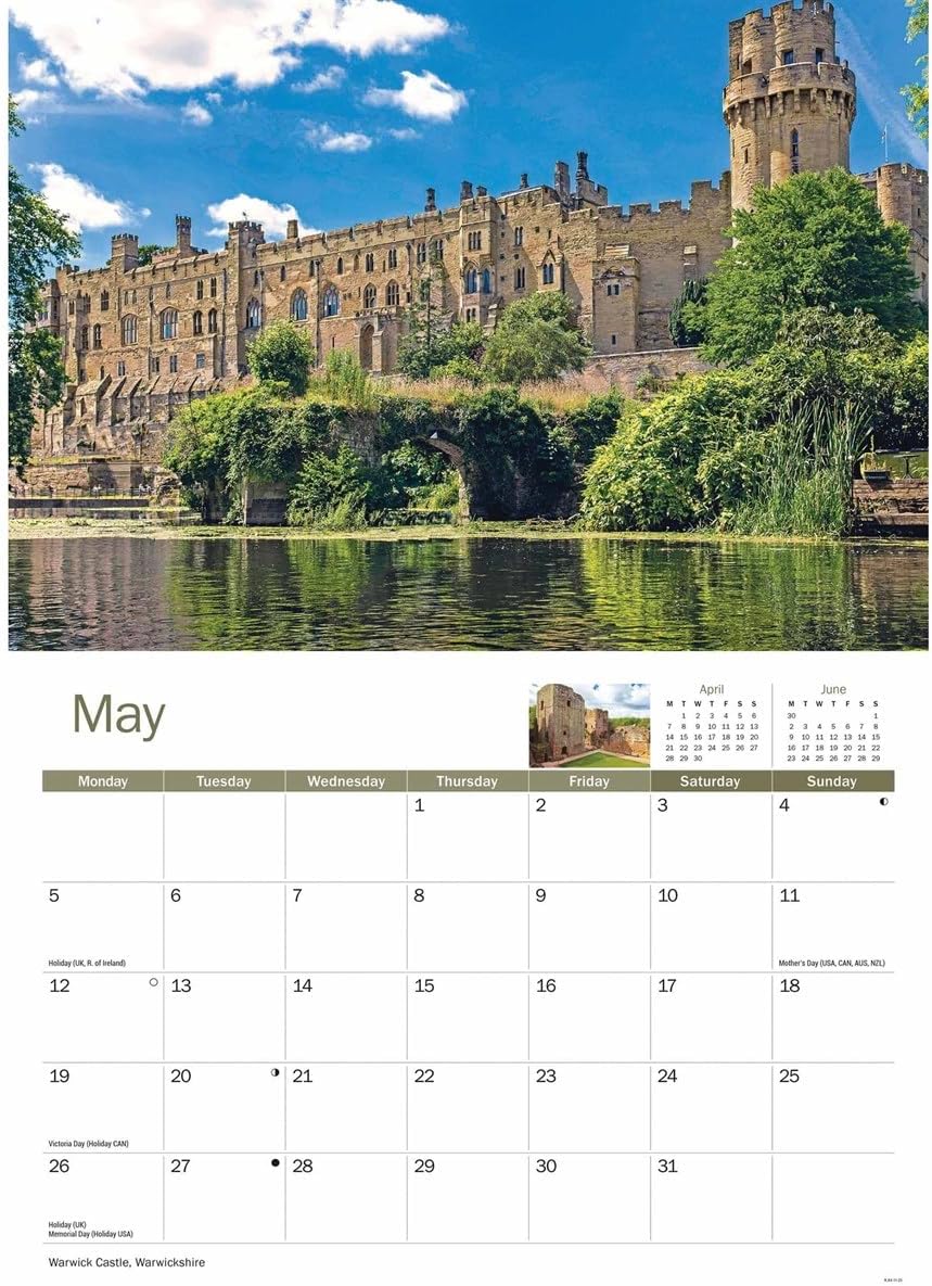 Heart Of England A4 Calendar 2025 (PFP)