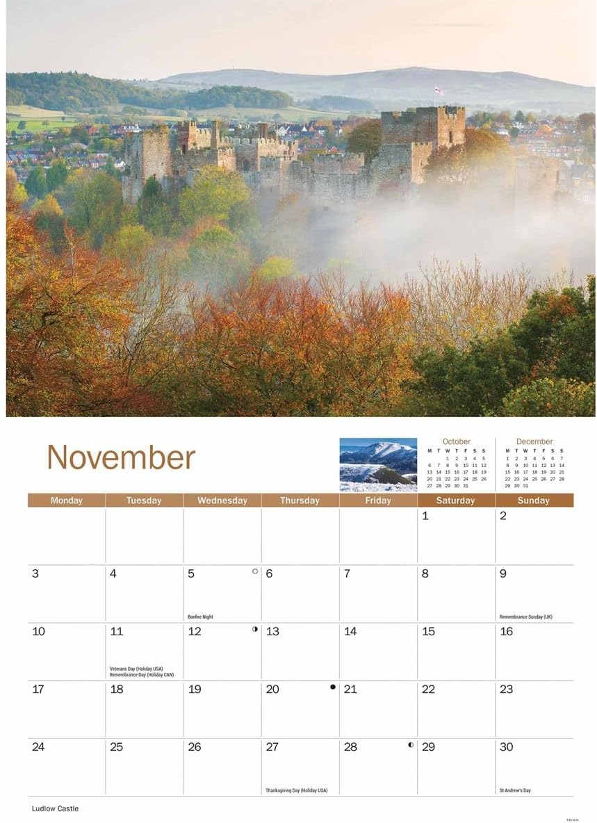 Shropshire A4 Calendar 2025 (PFP)
