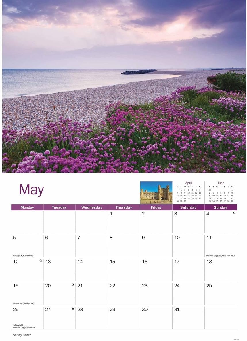 Sussex A4 Calendar 2025 (PFP)