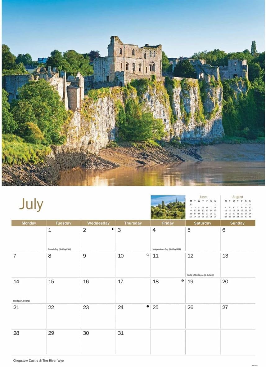 Wye Valley & The Forest of Dean A4 Calendar 2025 (PFP)