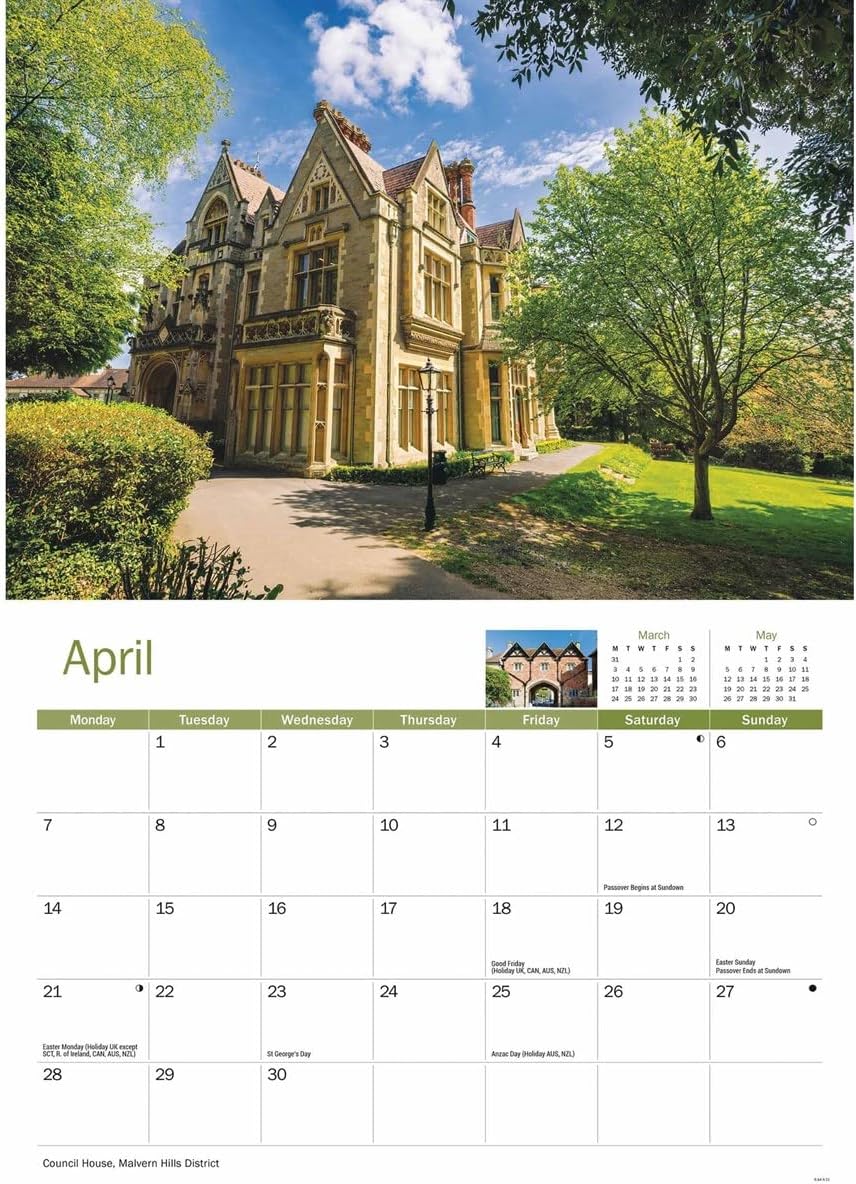 The Malverns A4 Calendar 2025 (PFP)