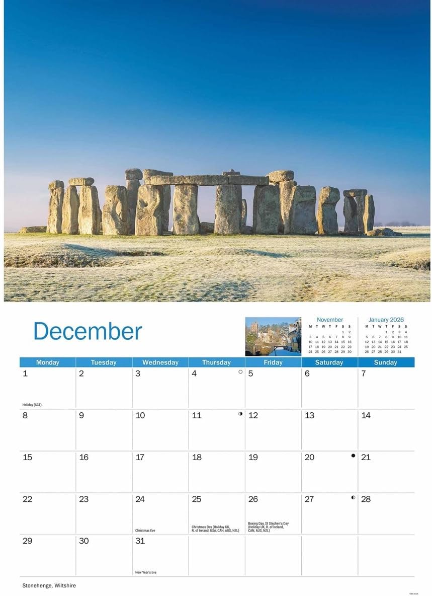West Country A4 Calendar 2025 (PFP)