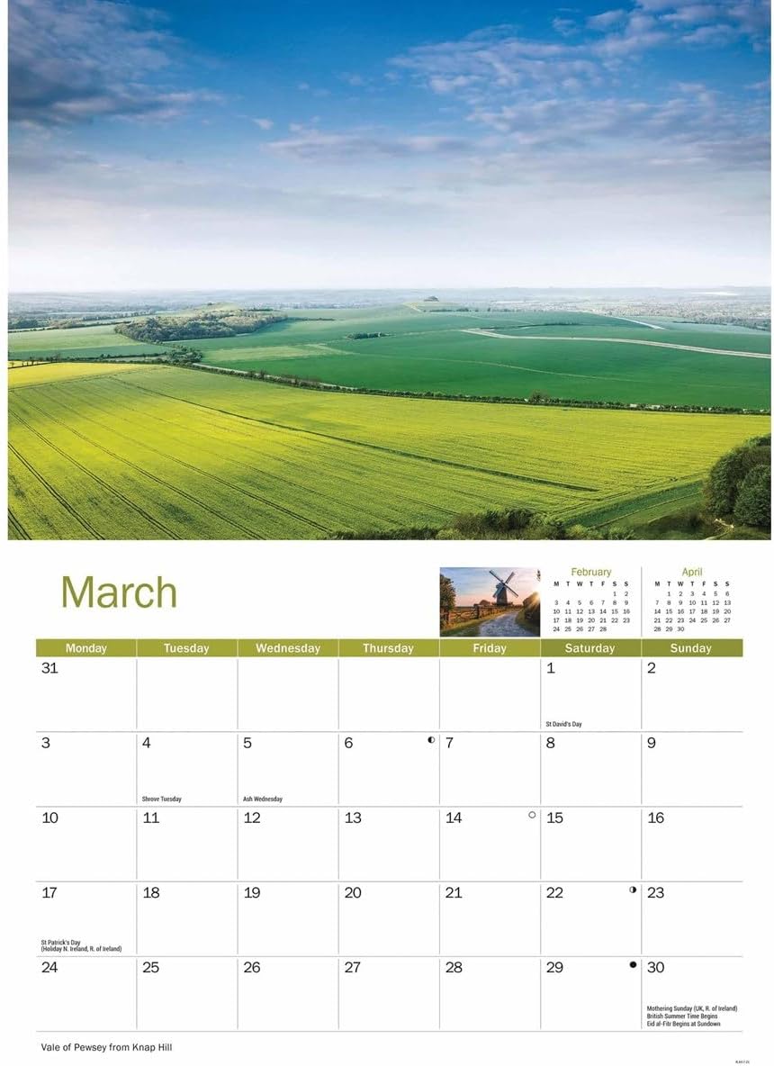 Wiltshire A4 Calendar 2025 (PFP)