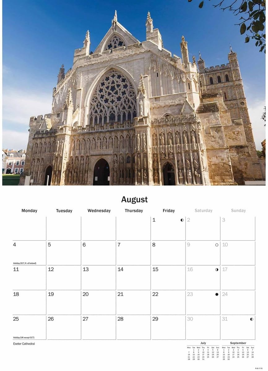 Devon A5 Calendar 2025