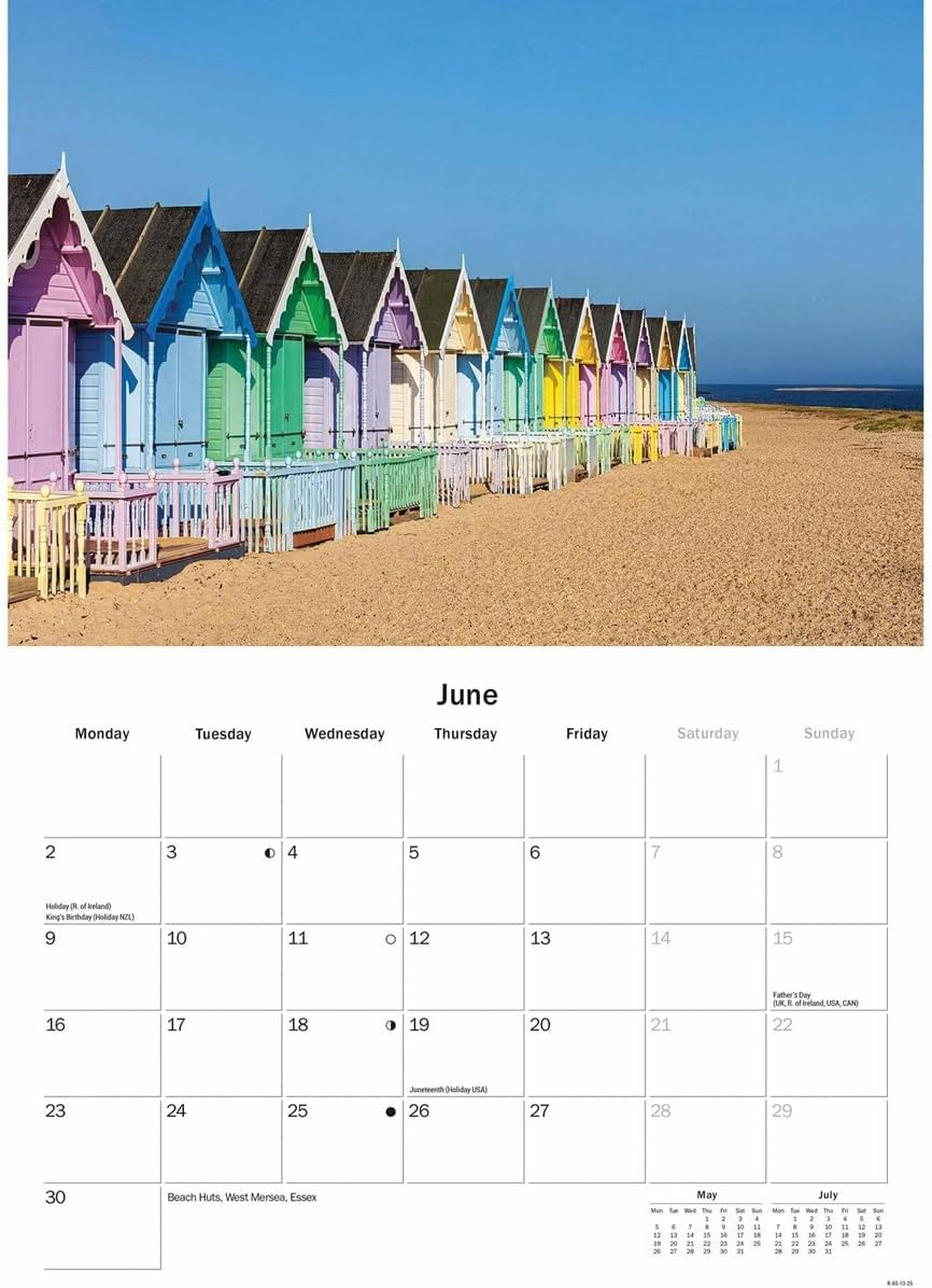 East Anglia A5 Calendar 2025