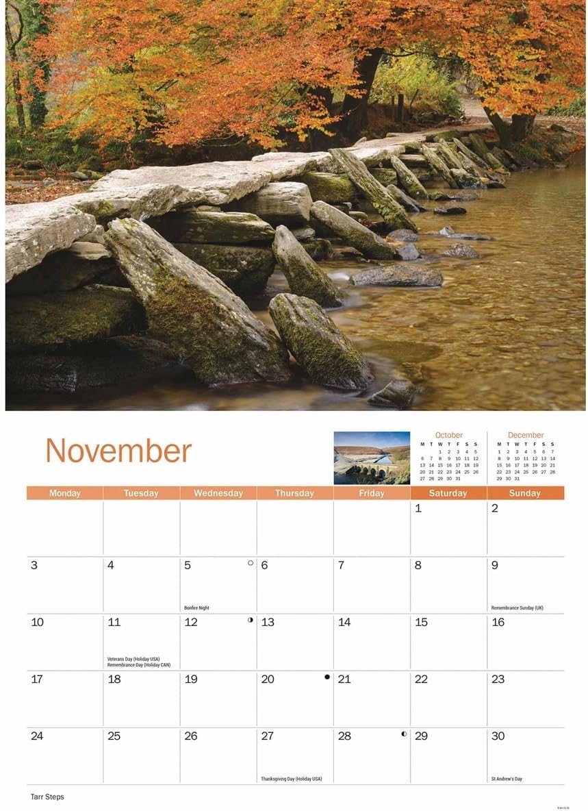 Exmoor A4 Calendar 2025 (PFP)