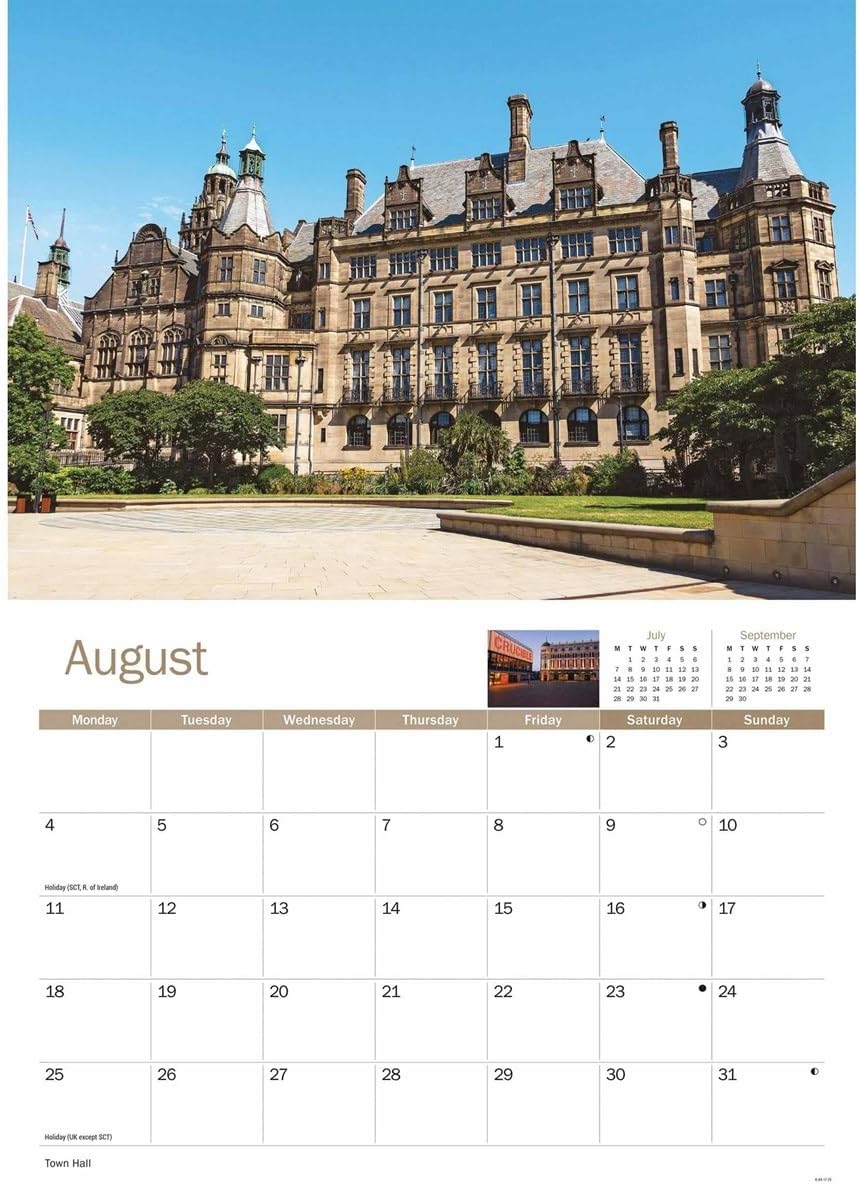 Sheffield A4 Calendar 2025 (PFP)