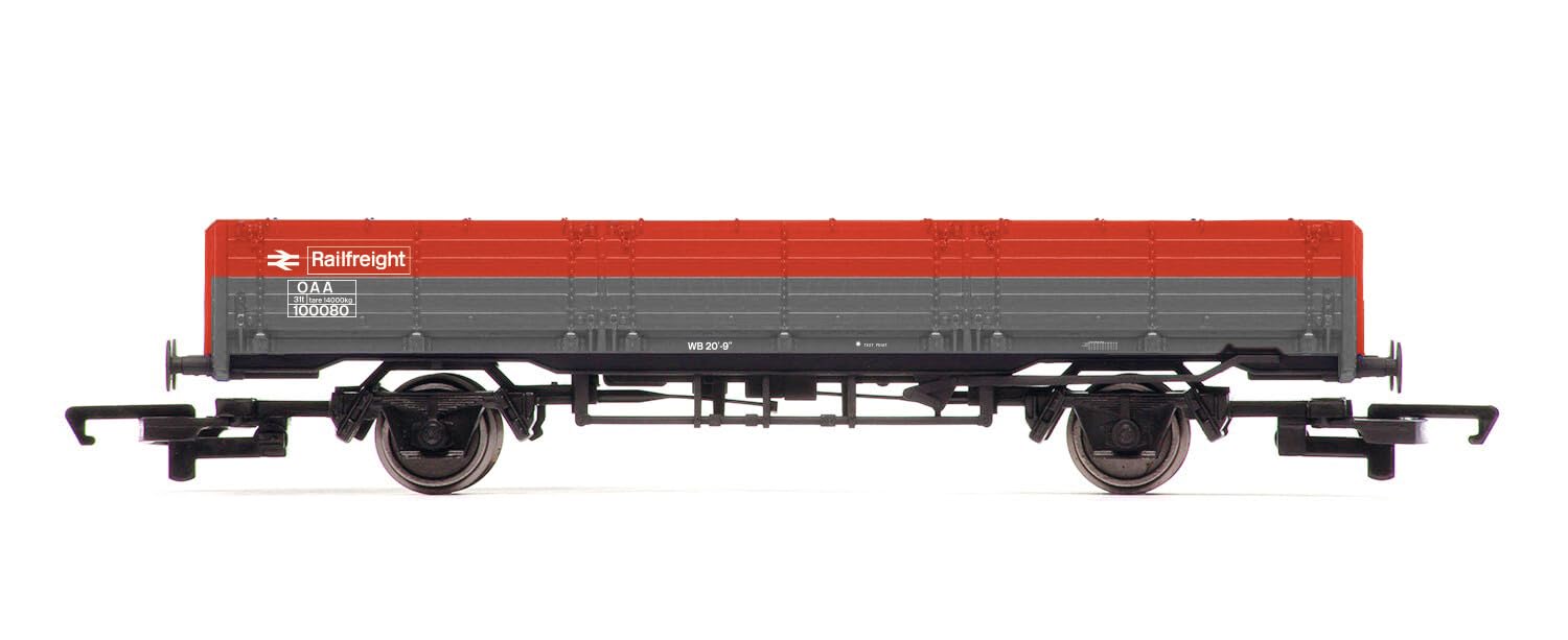 Hornby R60142 RailRoad Railfreight 'OAA' 45 Ton Open 'Squid' Wagon 100080 Era 7 Rolling Stock - Wagons for Model Railway Sets