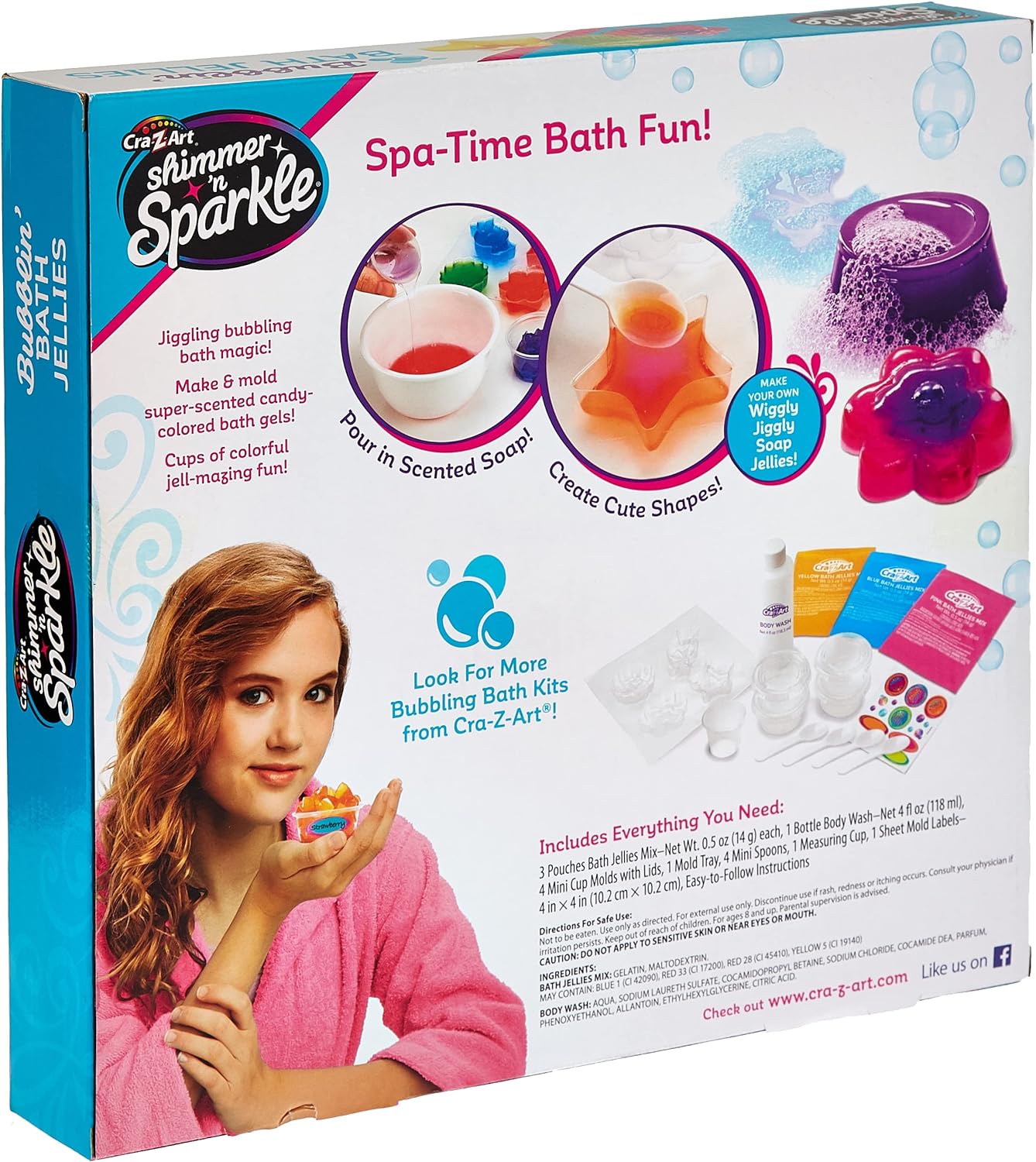 Shimmer N Sparkle Bubblin Bath Jellies (17683)