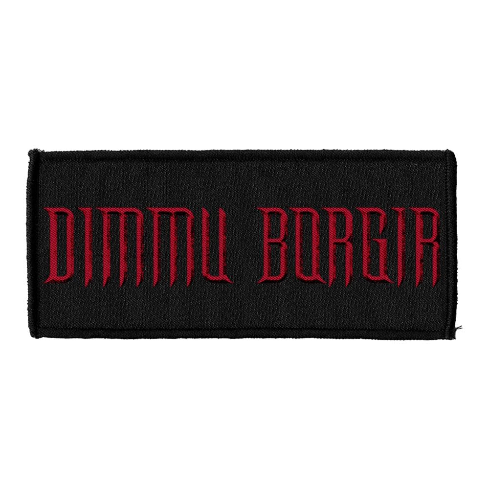 Dimmu Borgir Band Logo Red Sew On Patch