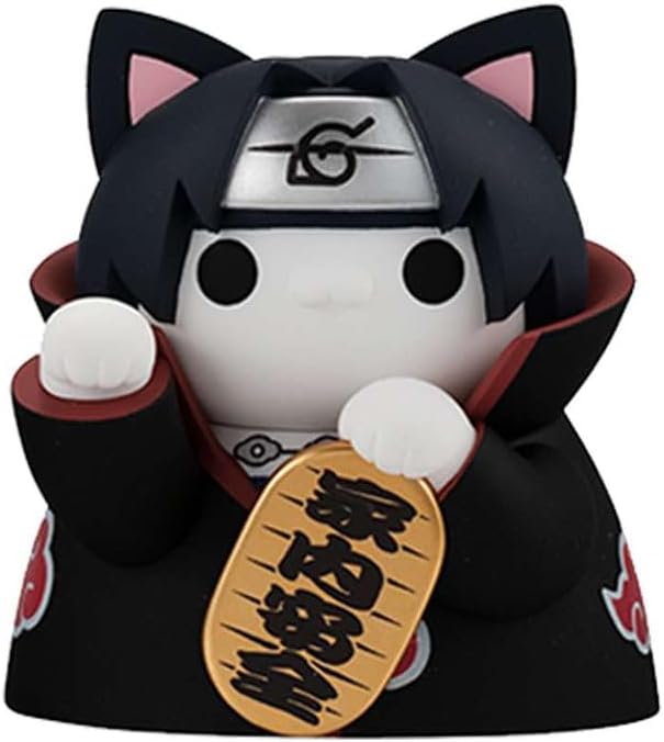 Naruto-Nyaruto! Mega Cat Project assortiment trading figures 3 cm Nyan (6)