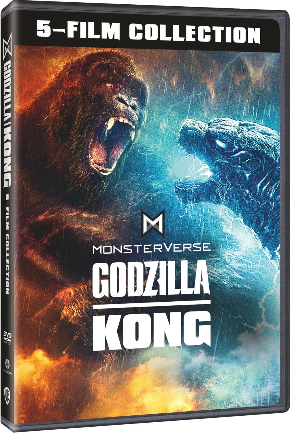 Godzilla/Kong Monsterverse 5-Film Collection (DVD