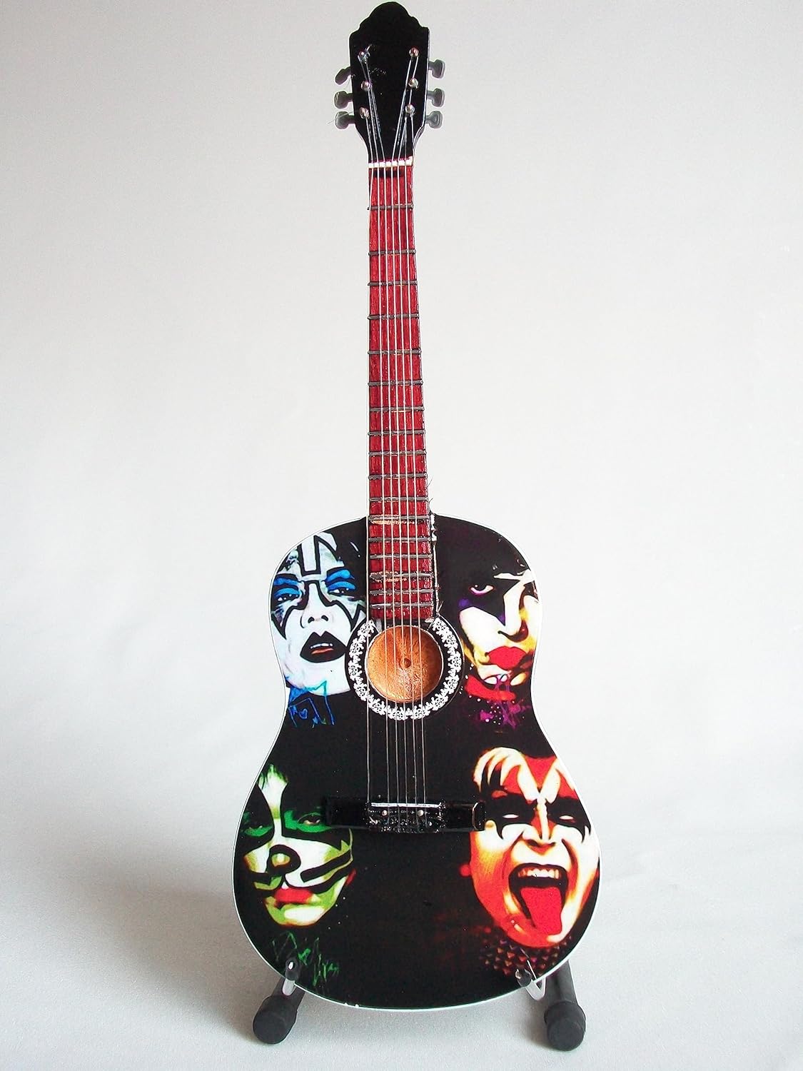 Mini Chitarra Da Collezione Replica In Legno