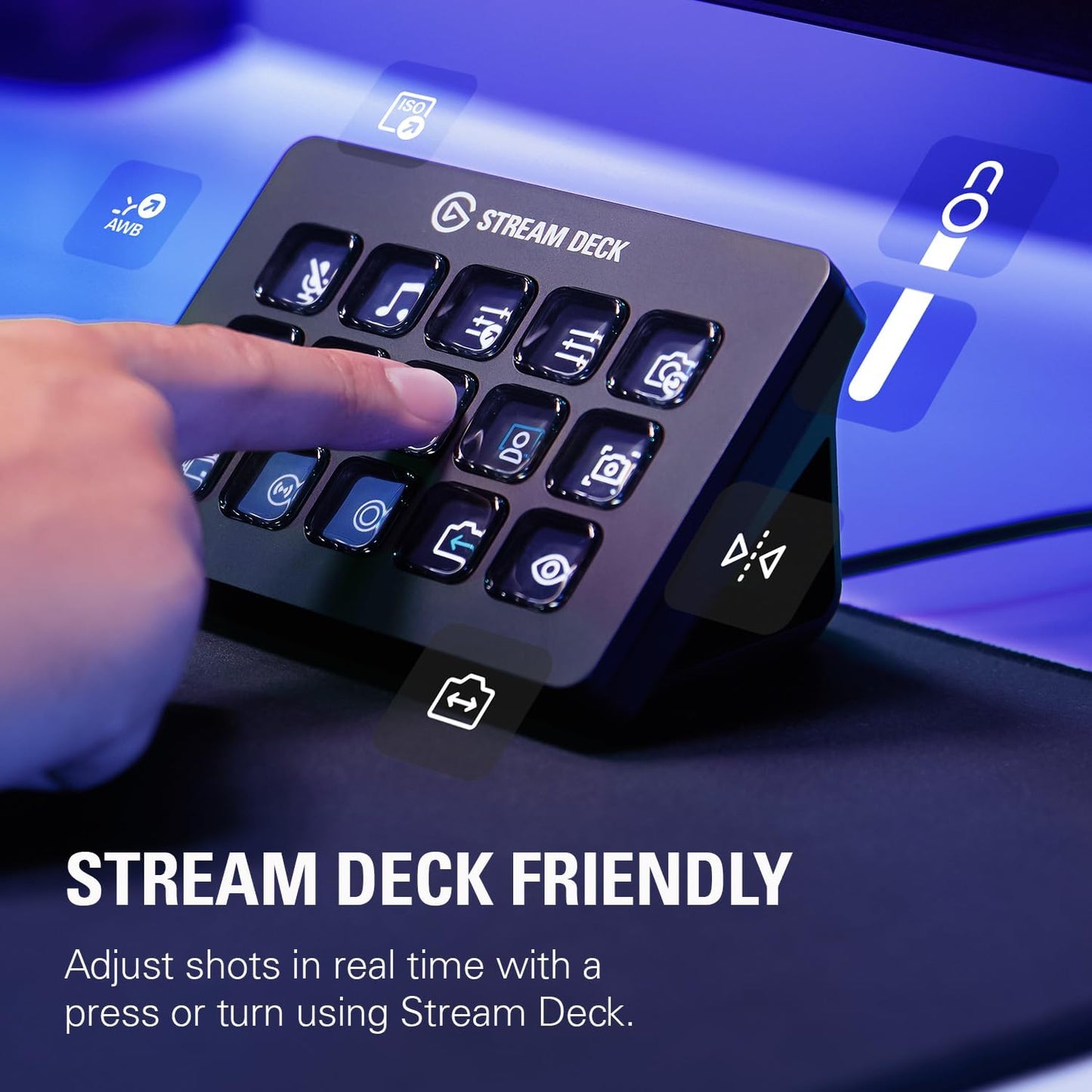 Elgato Facecam MK.2 – Premium Full HD Webcam for Streaming, Gaming, Video Calls, Recording, HDR Enabled, Sony Sensor, PTZ Control – works with OBS, Zoom, Teams, and more, for PC/Mac Webcam Facecam MK.2