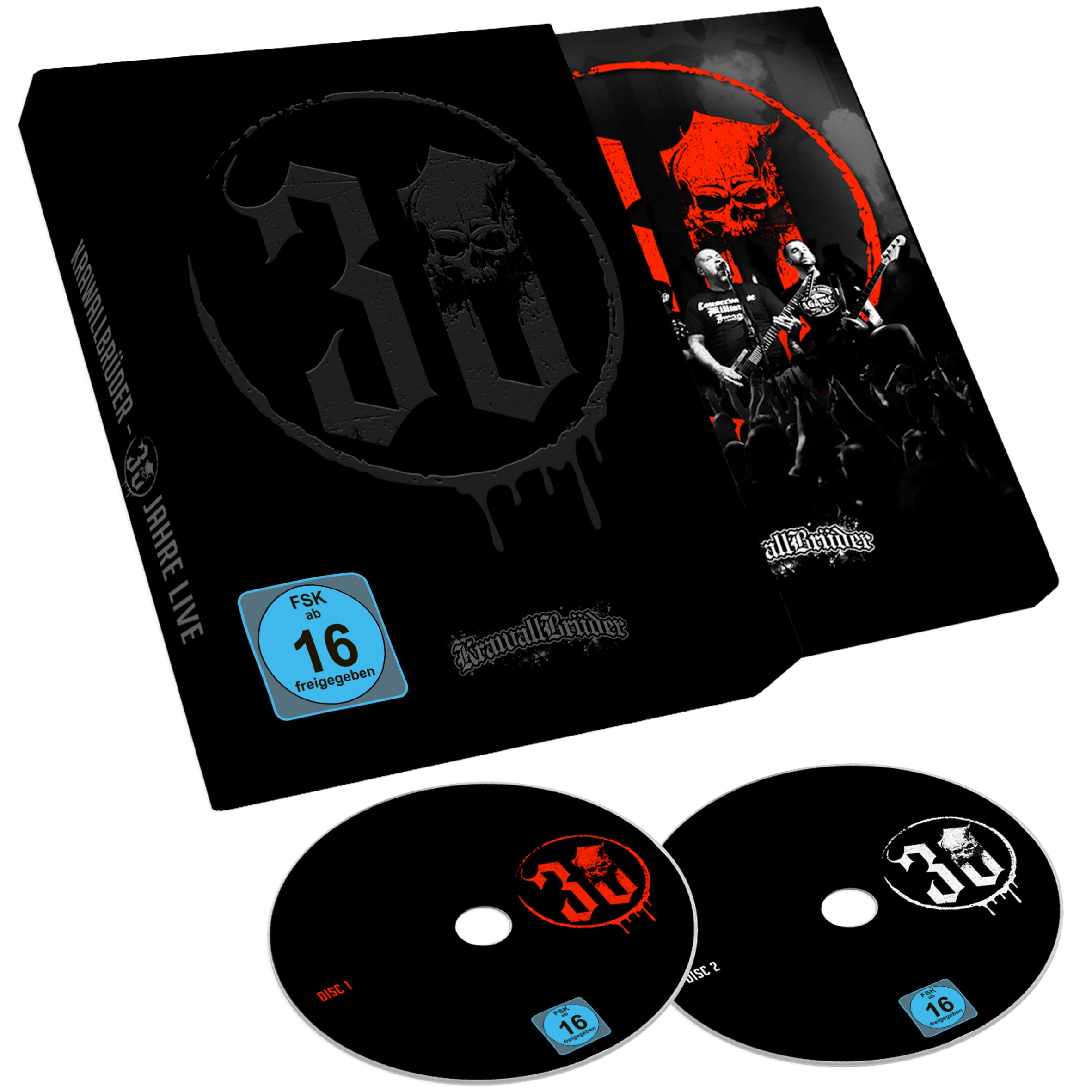 30 Jahre Live (streng limitierte Doppel-Bluray im geprägten inside-out Schuber mit 28-seitigem Mediabook