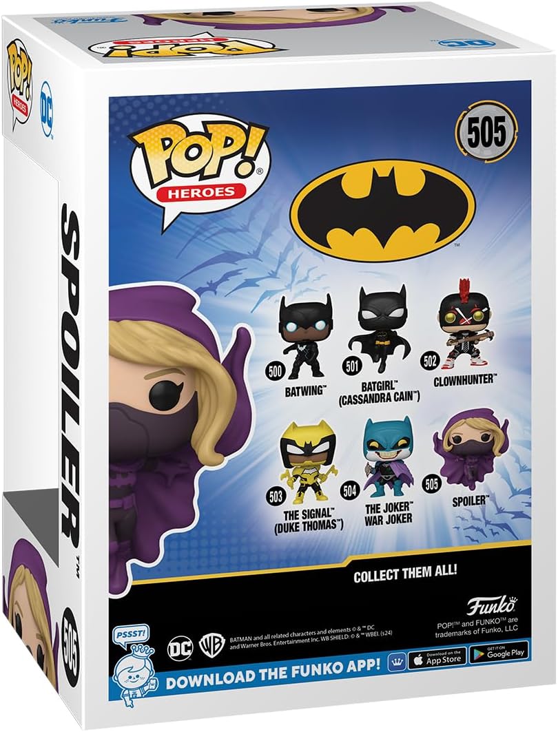 Funko POP! Heroes: Batman WZ - Stephanie Brown - DC Comics - Collectable Vinyl Figure - Gift Idea - Official Merchandise - Toys for Kids & Adults - Comic Books Fans - Model Figure for Collectors