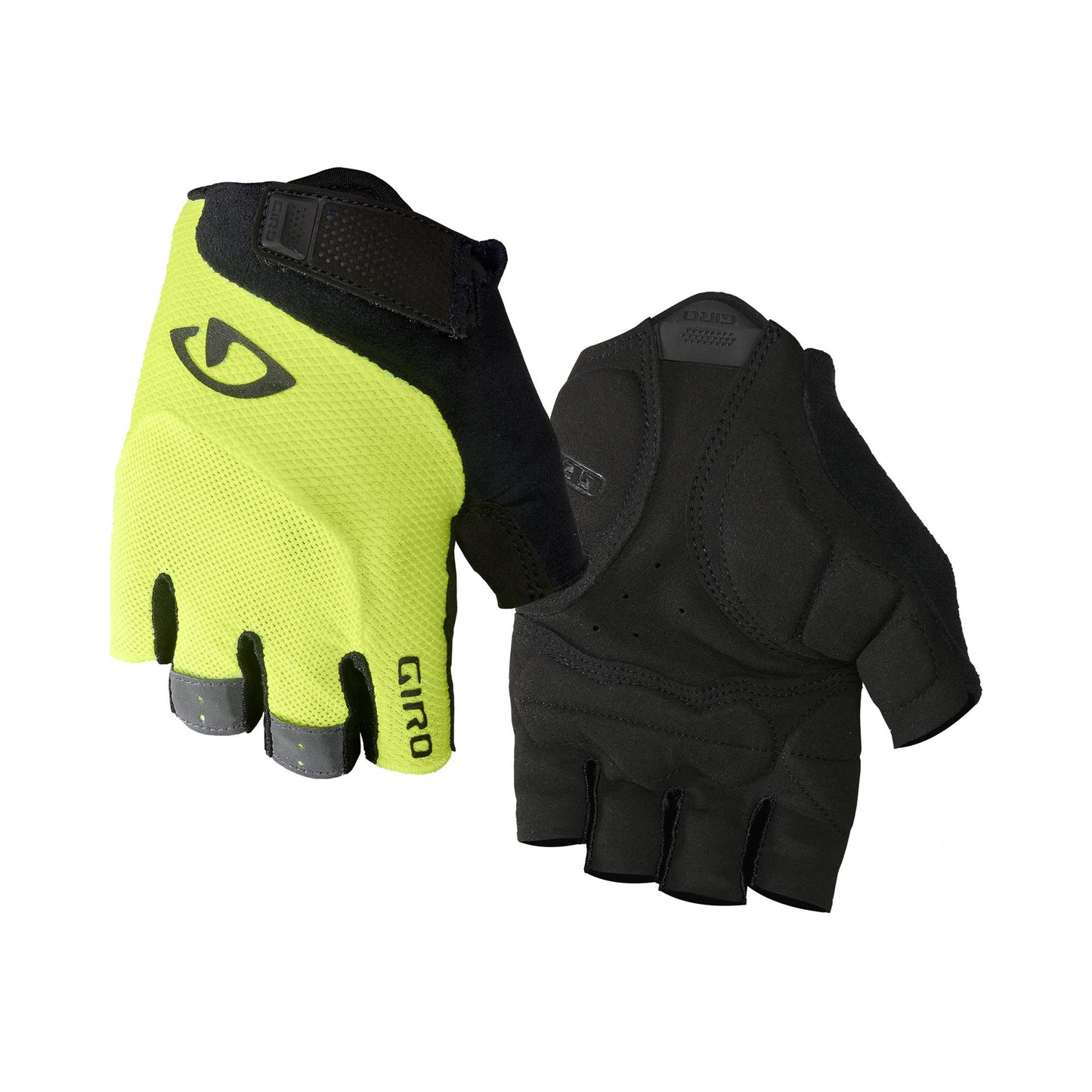 Giro Bravo Gel Road Cycling Mitt 2019 Highlight Yellow XL