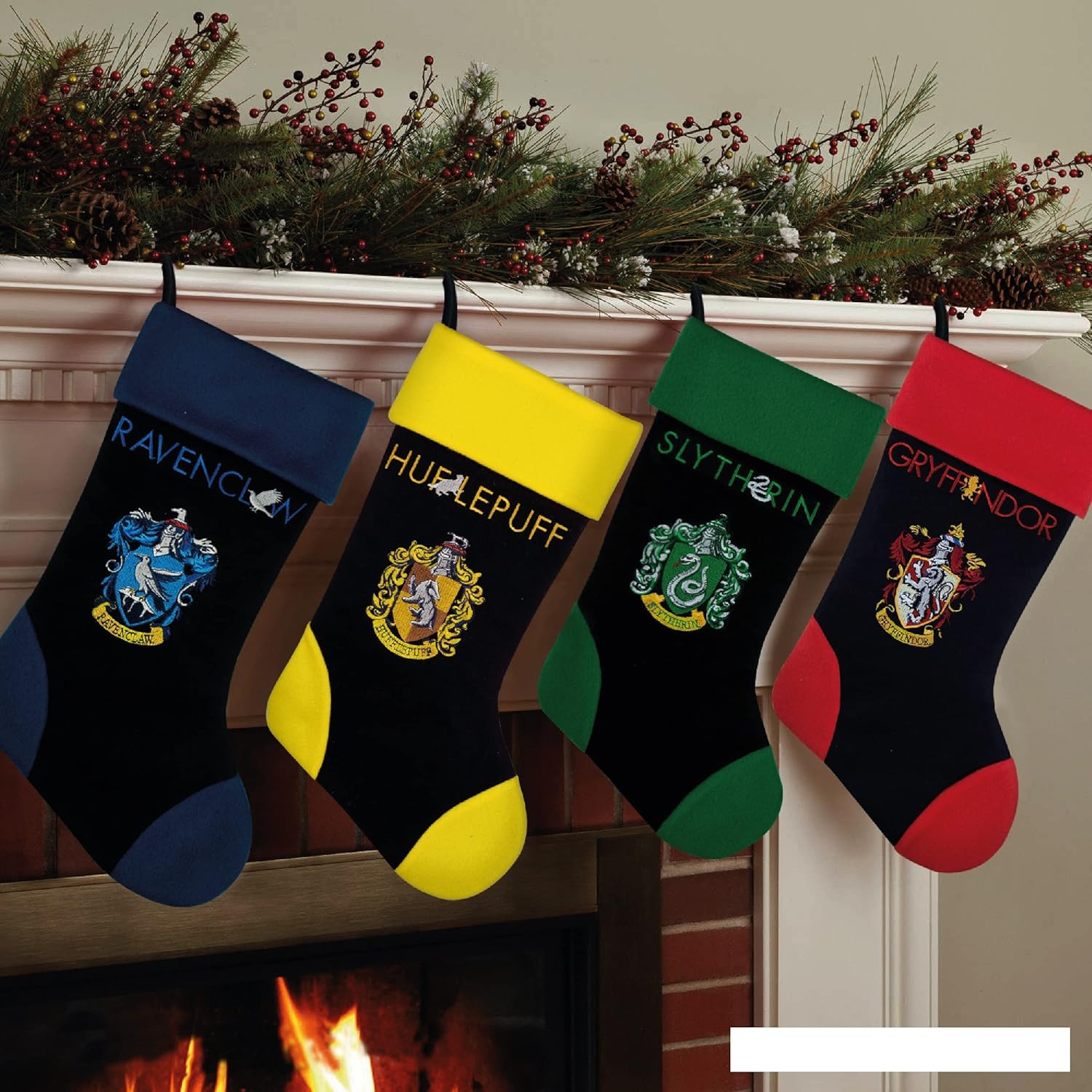 Cinereplicas Harry Potter - Weihnachtsstrumpf - Offizielle Lizenz (Hufflepuff