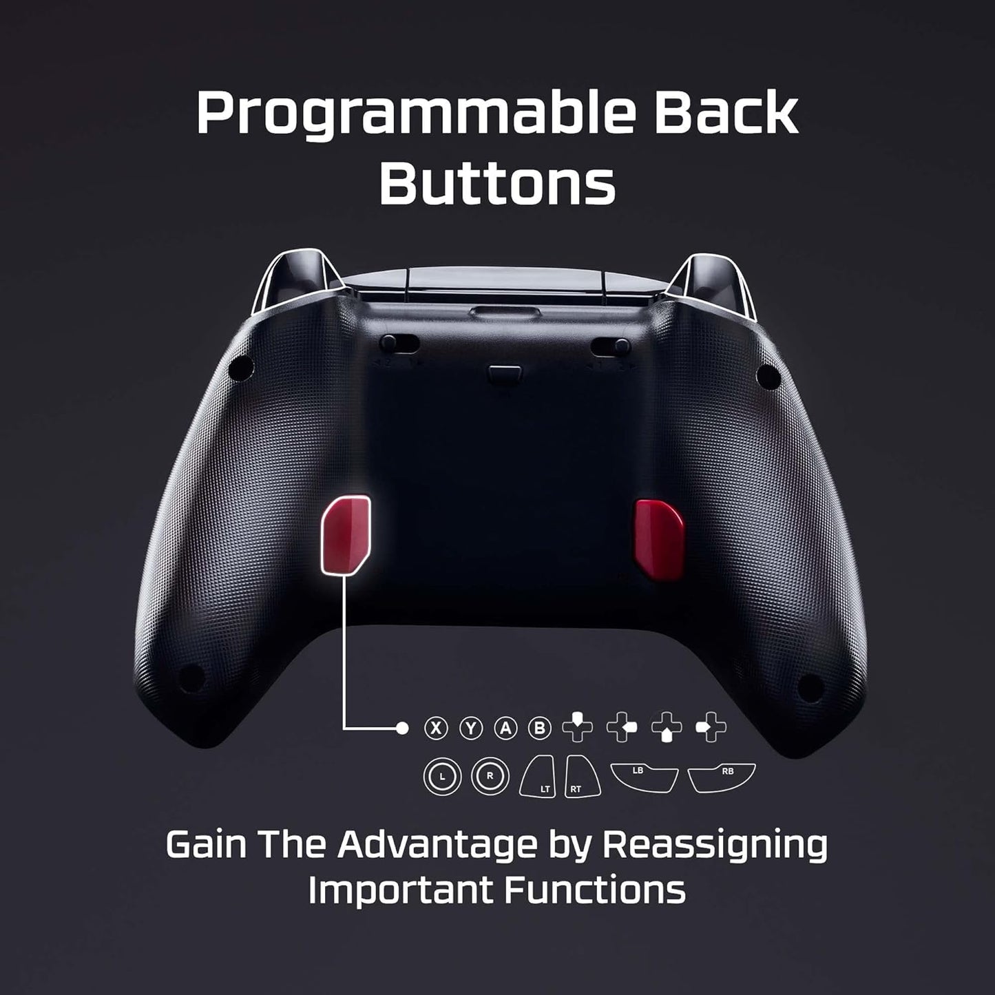 HyperX Clutch Gladiate – Wired Controller, Officially Licensed by Xbox, Dual Trigger Locks, Programmable Buttons, Dual Rumble Motors