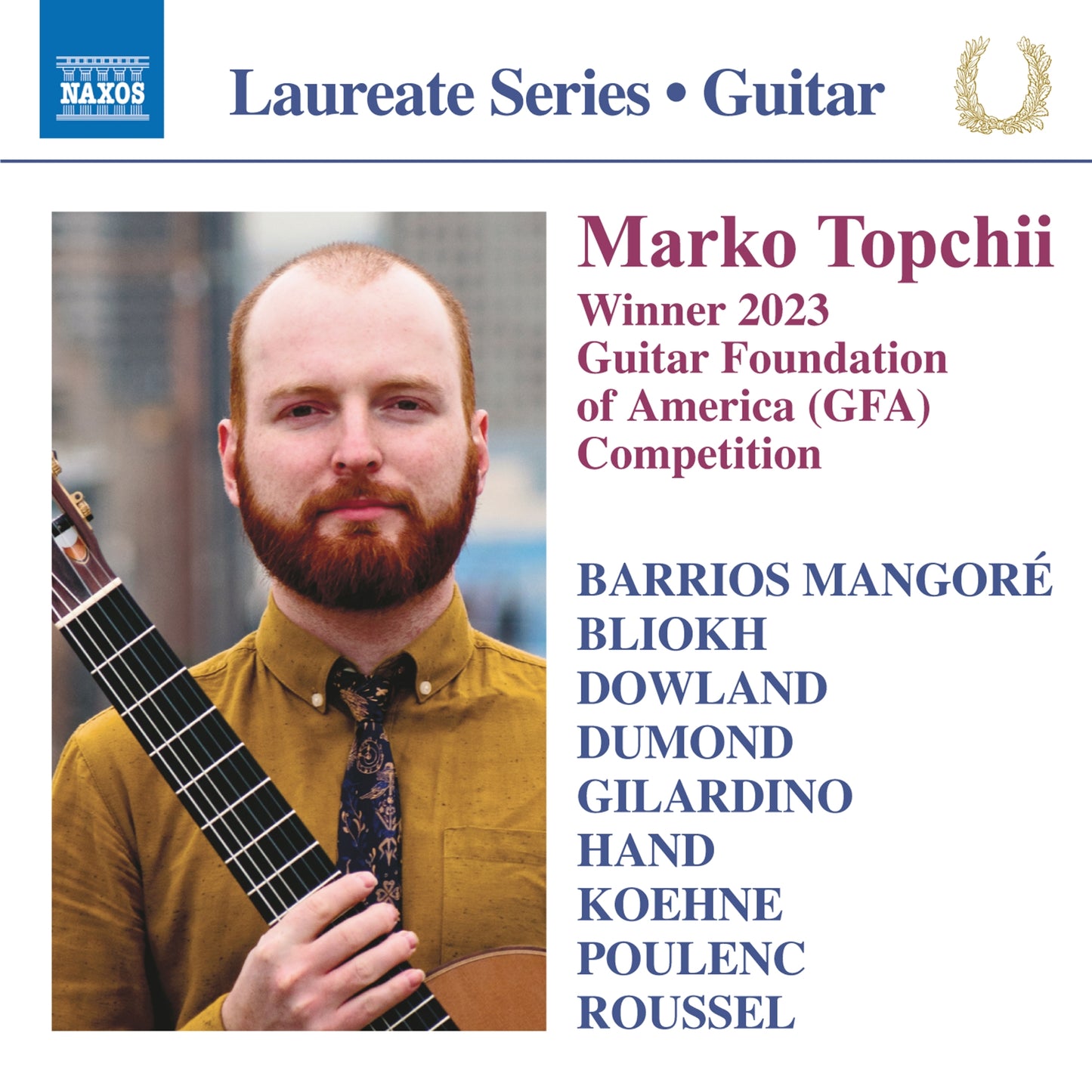 Marko Topchii: Barrios Mangoré/Bliokh/Dowland/Dumond/Gilardino/..