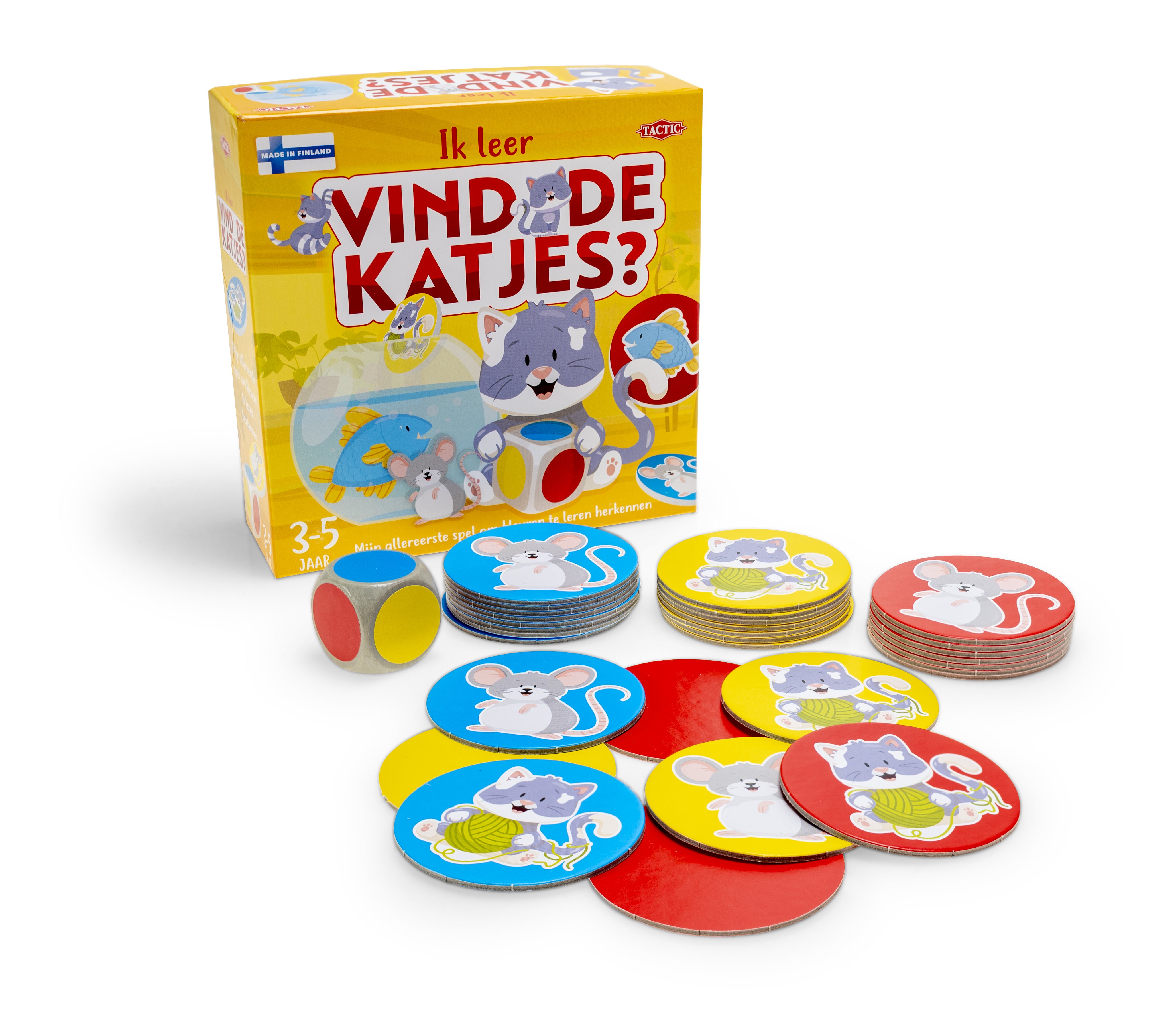 Tactic Let´s learn Find the Kittens board game