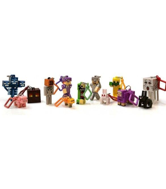 Minecraft PVC Anhanger Series 5 Display (24)