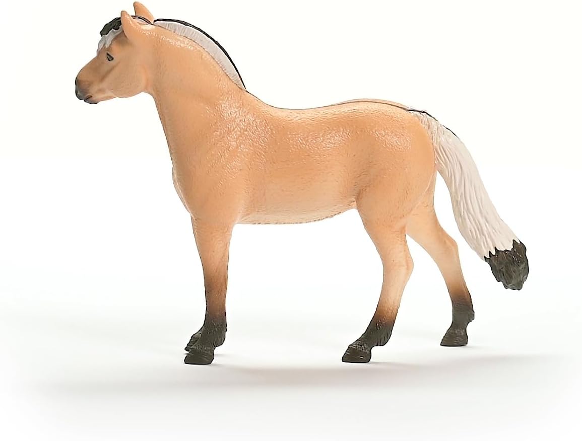 schleich 13979 HORSE CLUB Norwegian Fjord Horse Gelding Figurine for ages 5+