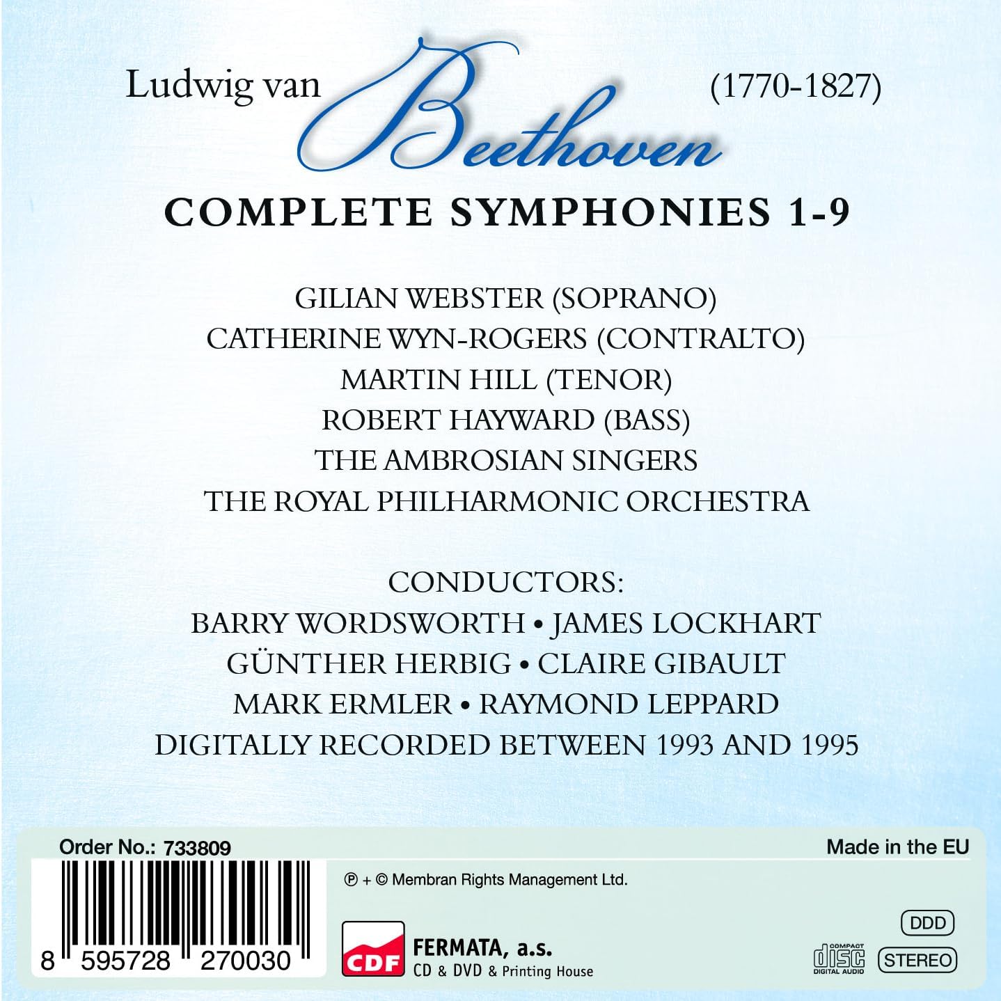 Beethoven: The Symphonies