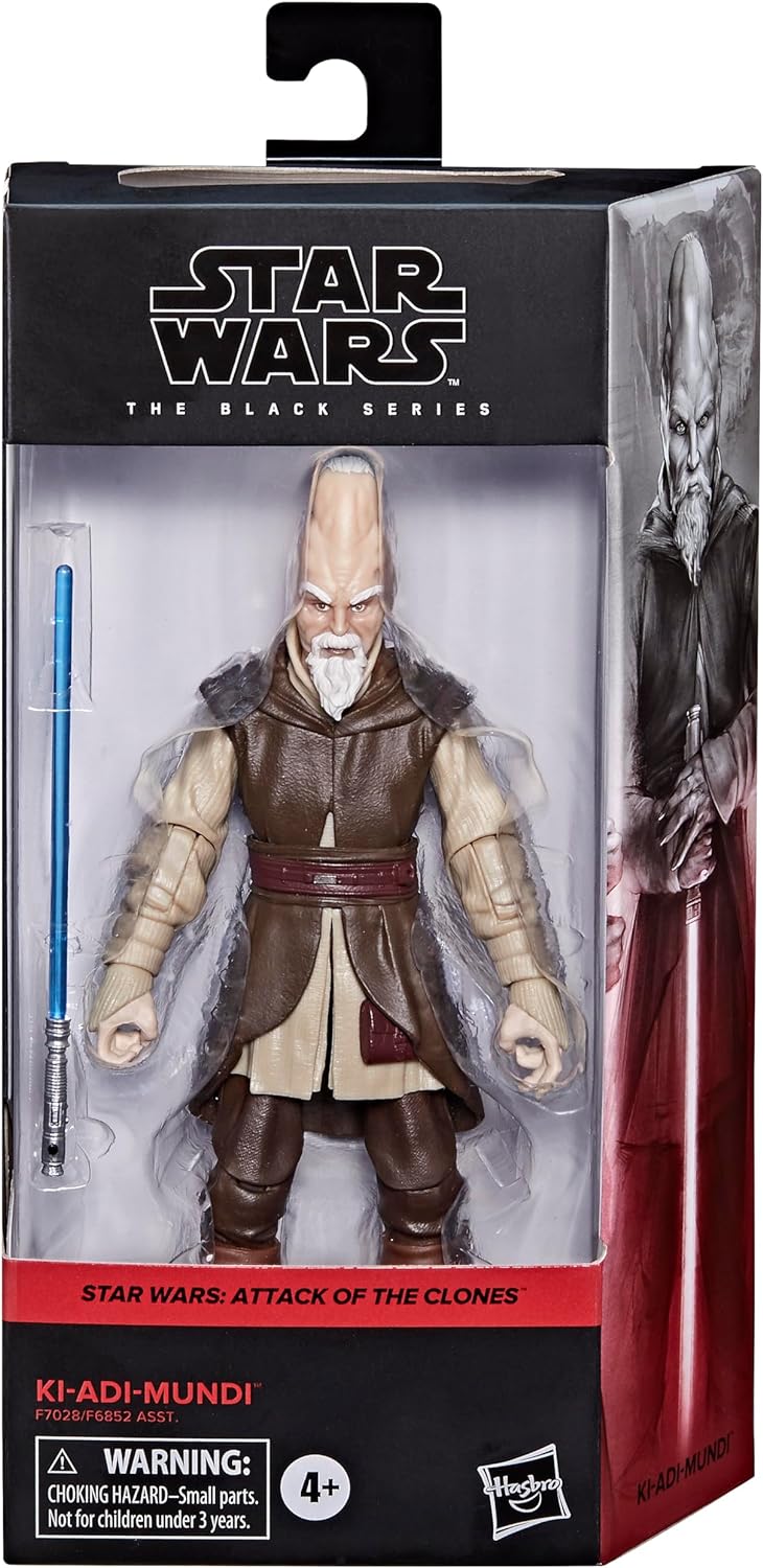 Star Wars The Black Series Ki-Adi-Mundi Star Wars: Attack of the Clones 6 Inch Action Figure