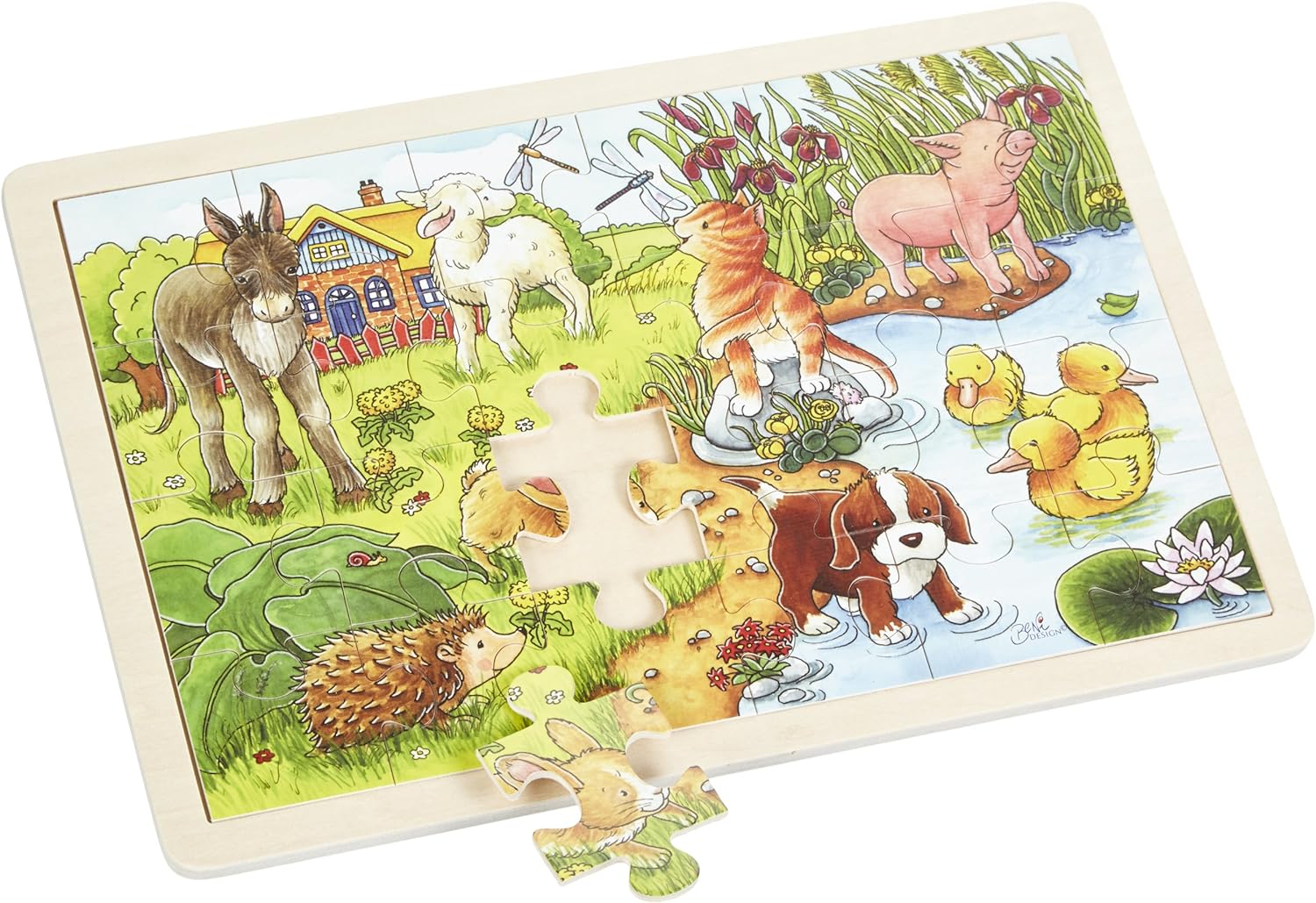Goki Jigsaw Puzzle Animals II (24 Pieces