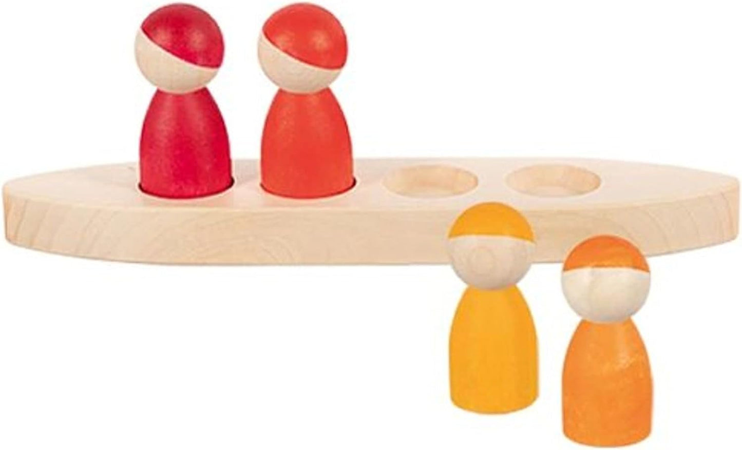 GOKI- Hombre en el Barco No Aplica Juegos de acción y Reflejos, Multicolor, único (58469