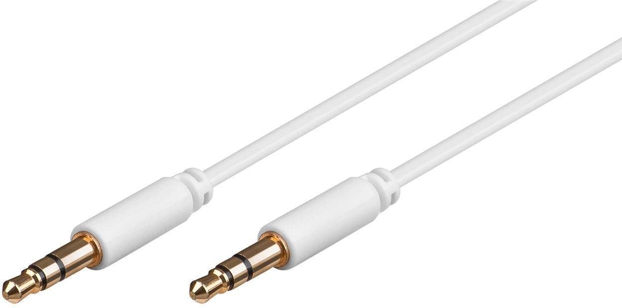 `Microconnect - 3.5Mm (3-Pin, Stereo) Minijack Slim Cable, 1 M`