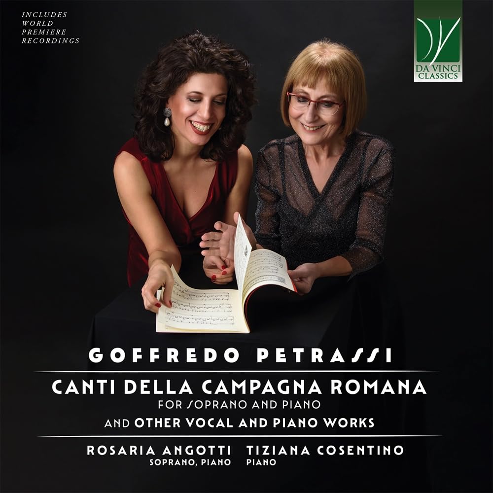 GOFFREDO PETRASSI: CANTI DELLA CAMPAGNA ROMANA, FOR SOPRANO & PIANO & OTHER