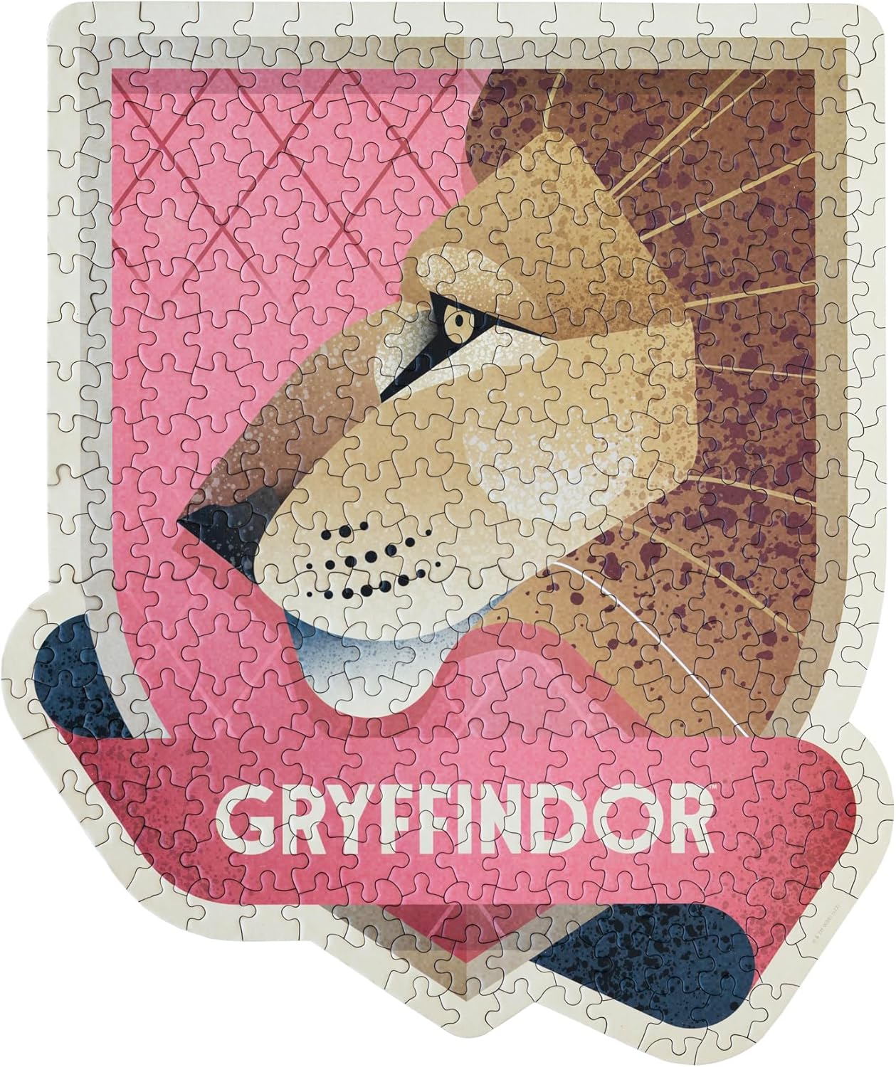 Grupo Erik Harry Potter Puzzle Gryffindor Hogwarts Haus – Sammler Puzzle 322 Teile in Zaubertrinkflasche - Offizieller Harry Potter Fanartikel