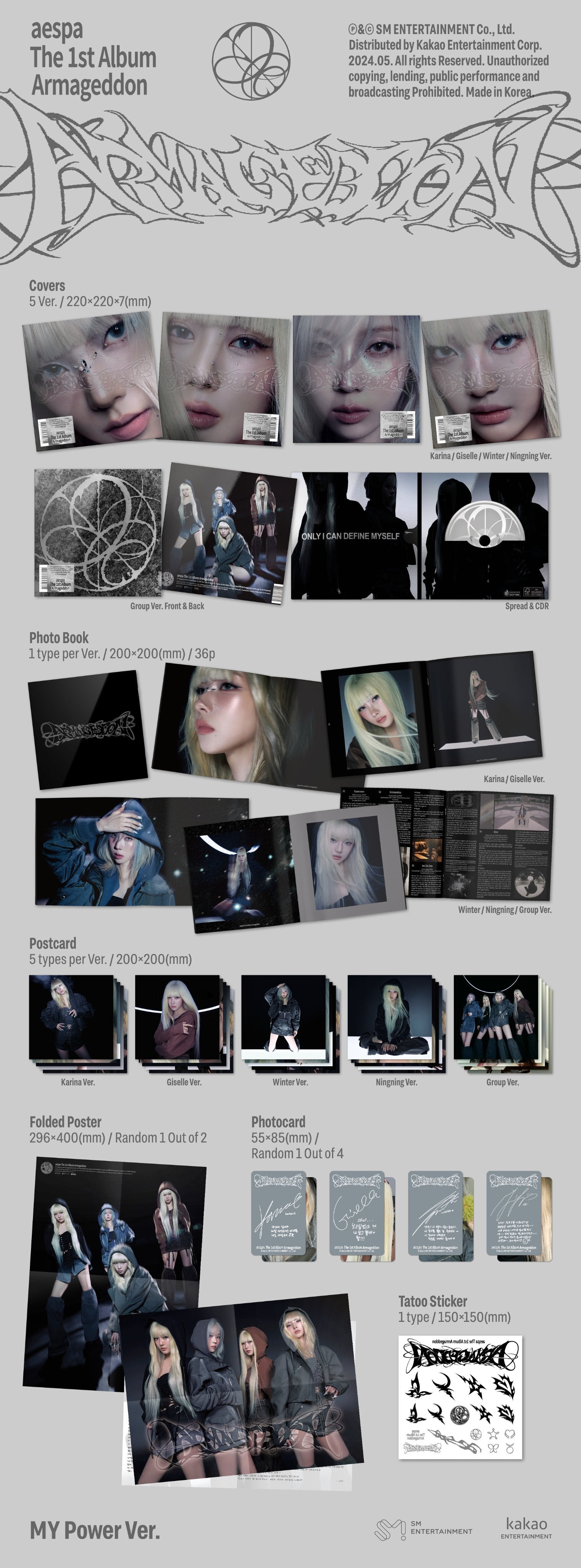 The 1st Album 'Armageddon' (MY Power Ver.)