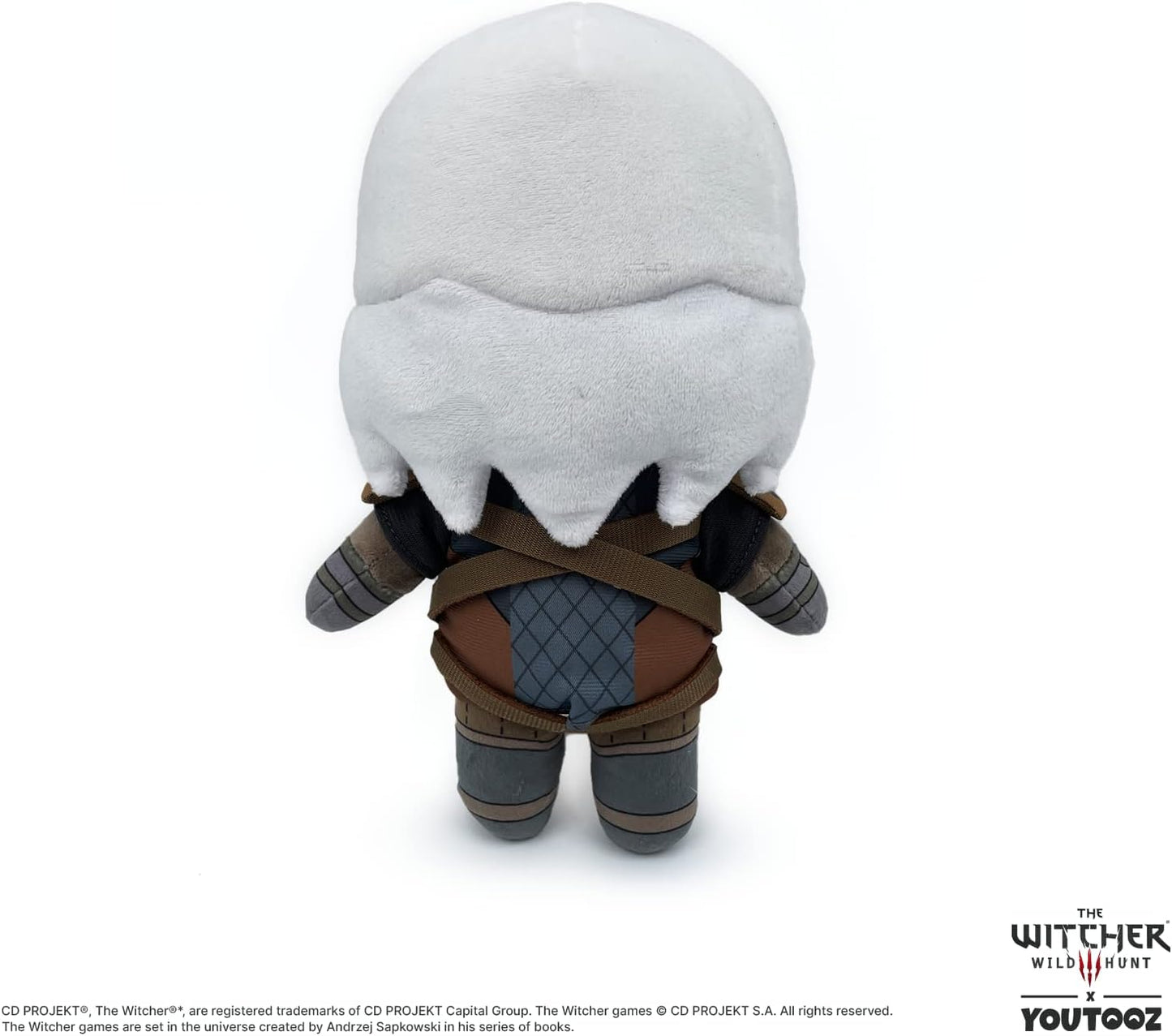 You Tooz Geralt Plushie, 9IN Collectible Geralt Plushie from The Witcher Series - Soft 100% PP Cotton Geralt Stuffed The Witcher Collection.