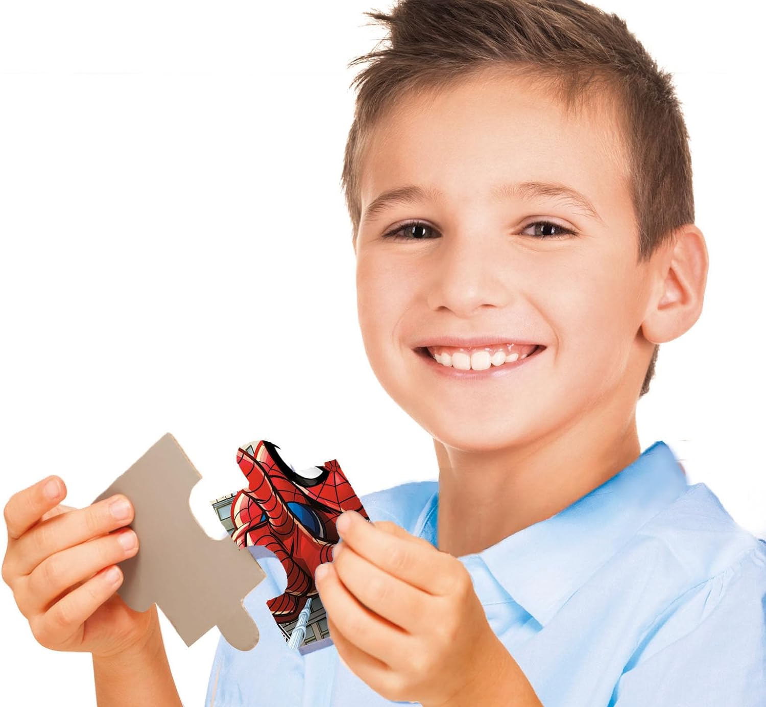 Clementoni - 23734 - Supercolor Puzzle for Children-Spider Man-104 Pieces Maxi
