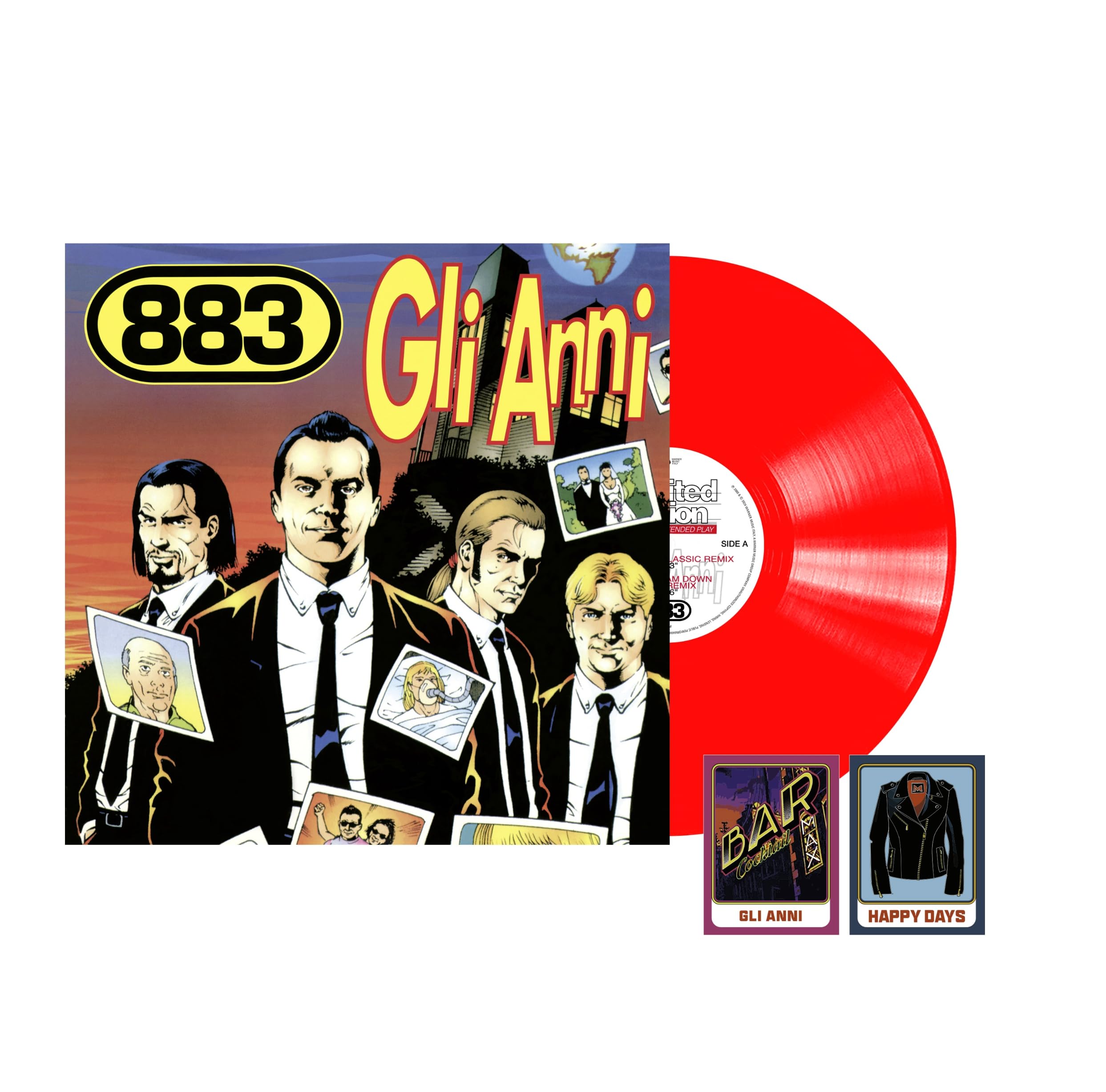 La Regola Dell'amico (Or.Ver.1996 - Vinile r. Rosso + 2 Figurine Speciali)