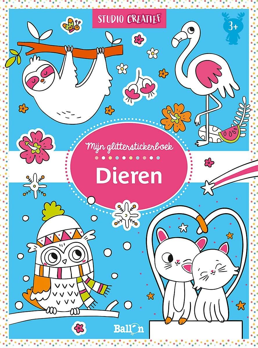 Dieren (Mijn glitterstickerboek, 1