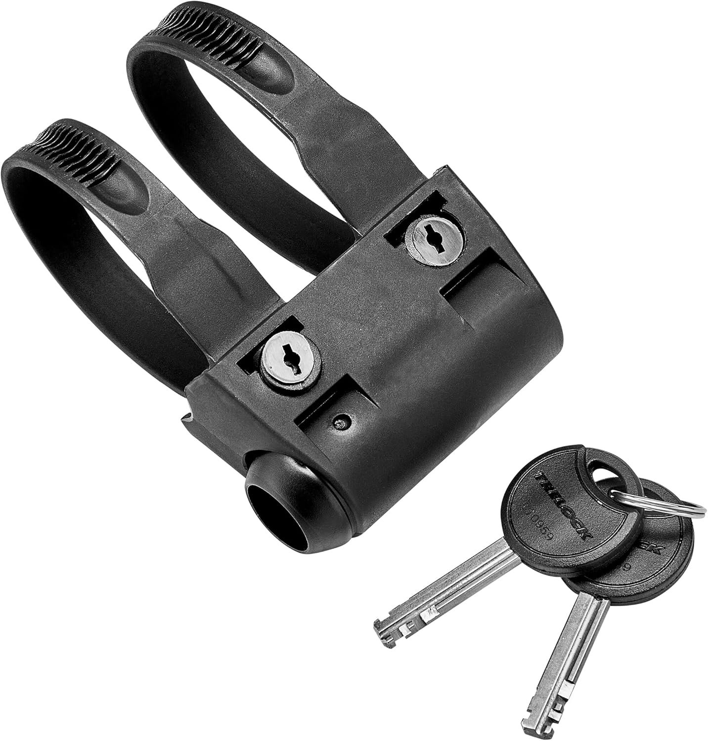Trelock U4 230mm Lock and Flex Cable Sold Secure Silver
