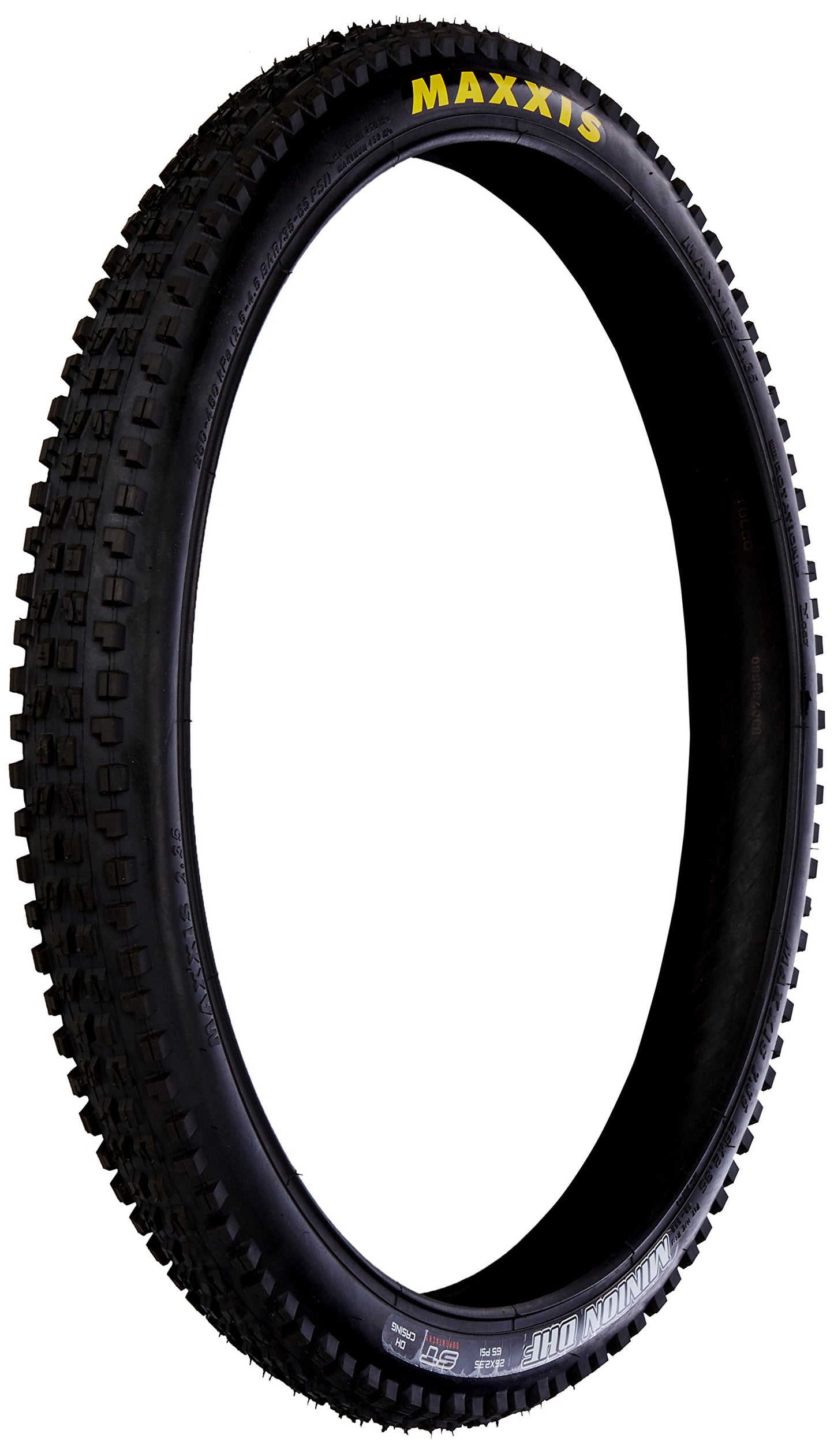 Maxxis Minion DHF Downhill 26 x 2.50 60 TPI Wire Single Compound Tyre