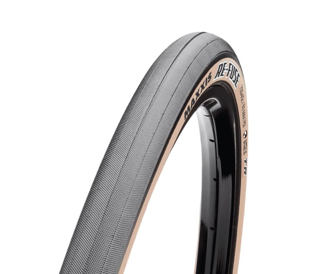 Maxxis Re-Fuse 700 x 32c 60 TPI Carbon Fibre Dual Compound Maxx Shield TR Tan