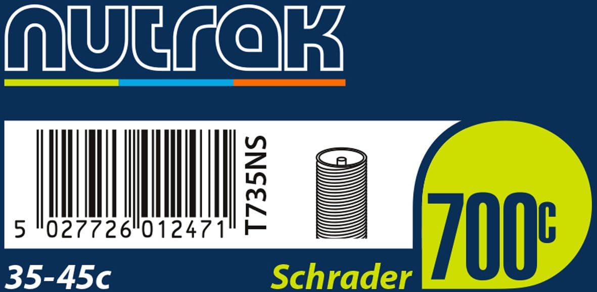 Nutrak 700 x 35 - 45C Schrader inner tube