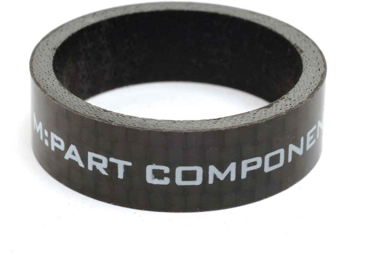 M Part Carbon fibre headset spacer 1-1/8 inch, 10 mm