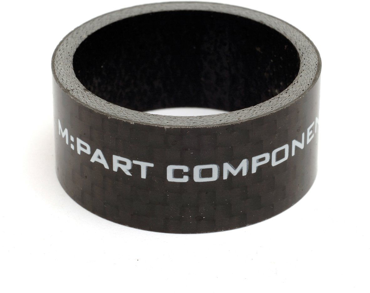 M Part Carbon fibre headset spacer 1-1/8 inch, 15 mm