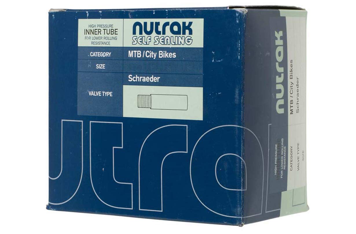 Nutrak 24 x 1.75 - 2.125 inch Schrader - self-sealing inner tube