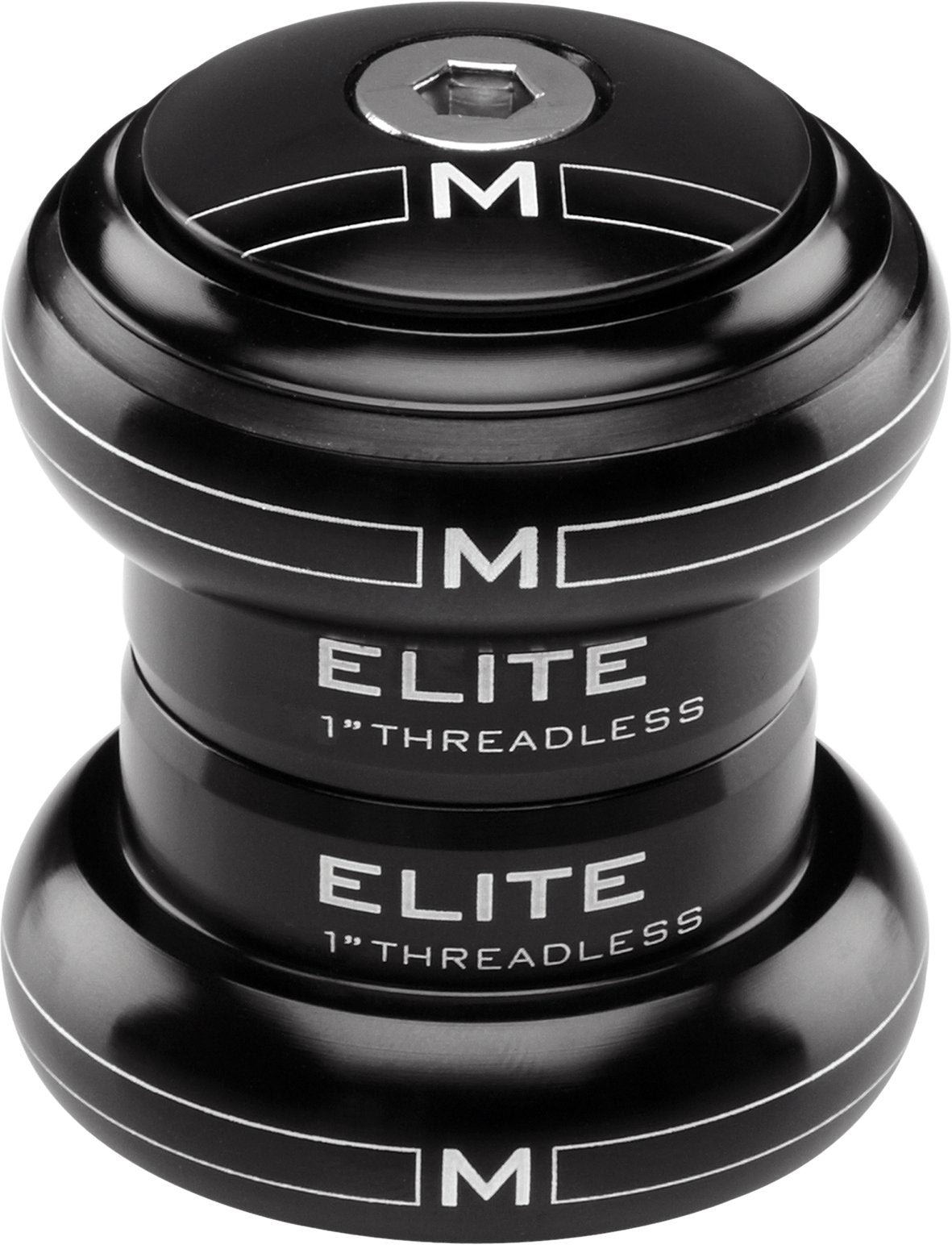 M Part Elite Headset 1" Threadless Black EC30/25.4 EC30/27